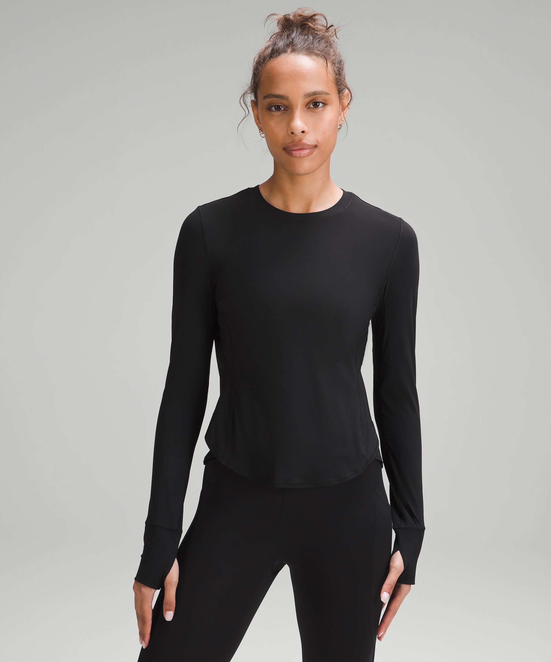 UV Protection Fold-Over Running Long-Sleeve Shirt | lululemon Hong Kong SAR