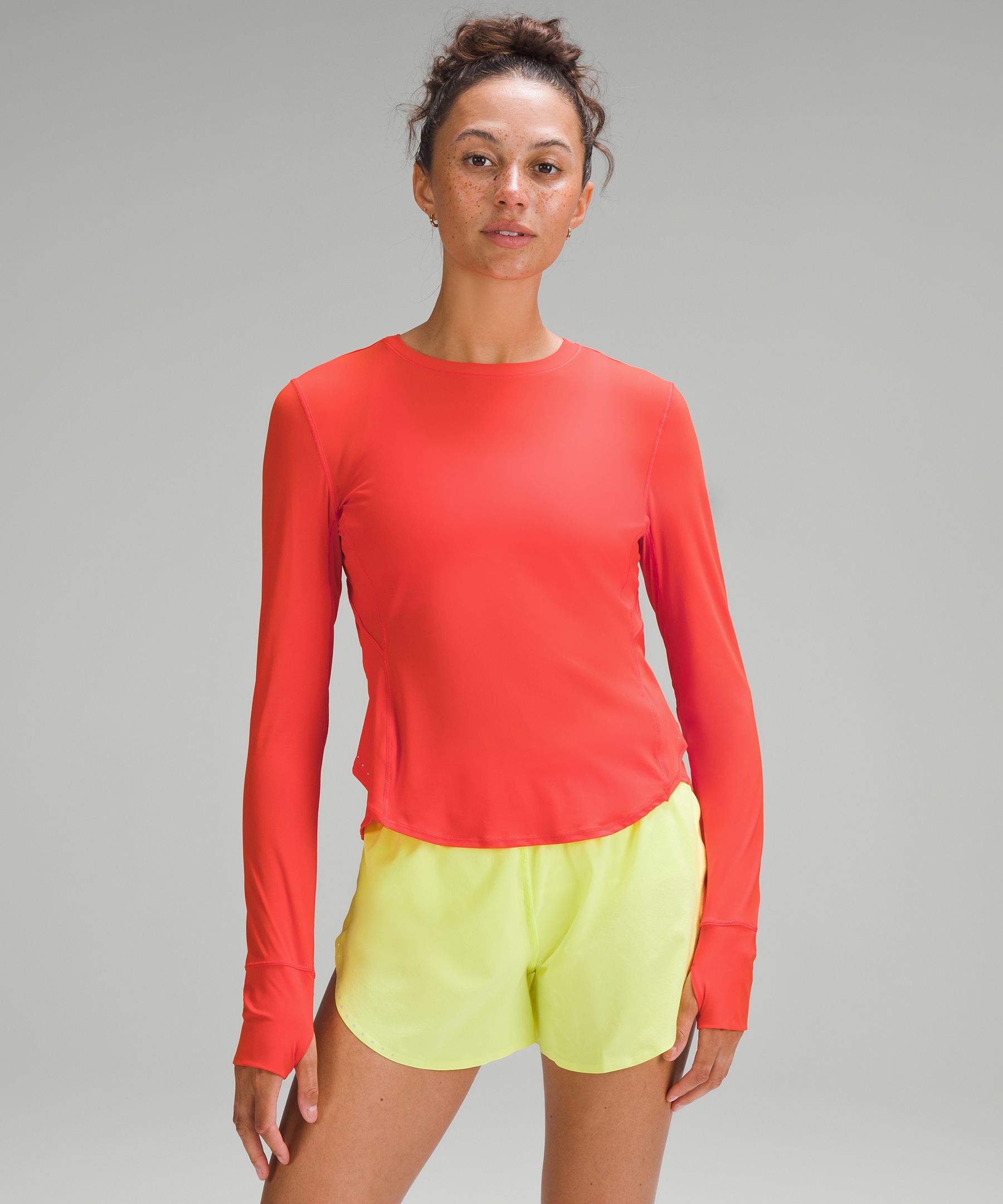 Lululemon UV Protection Fold-Over Running Long-Sleeve Shirt