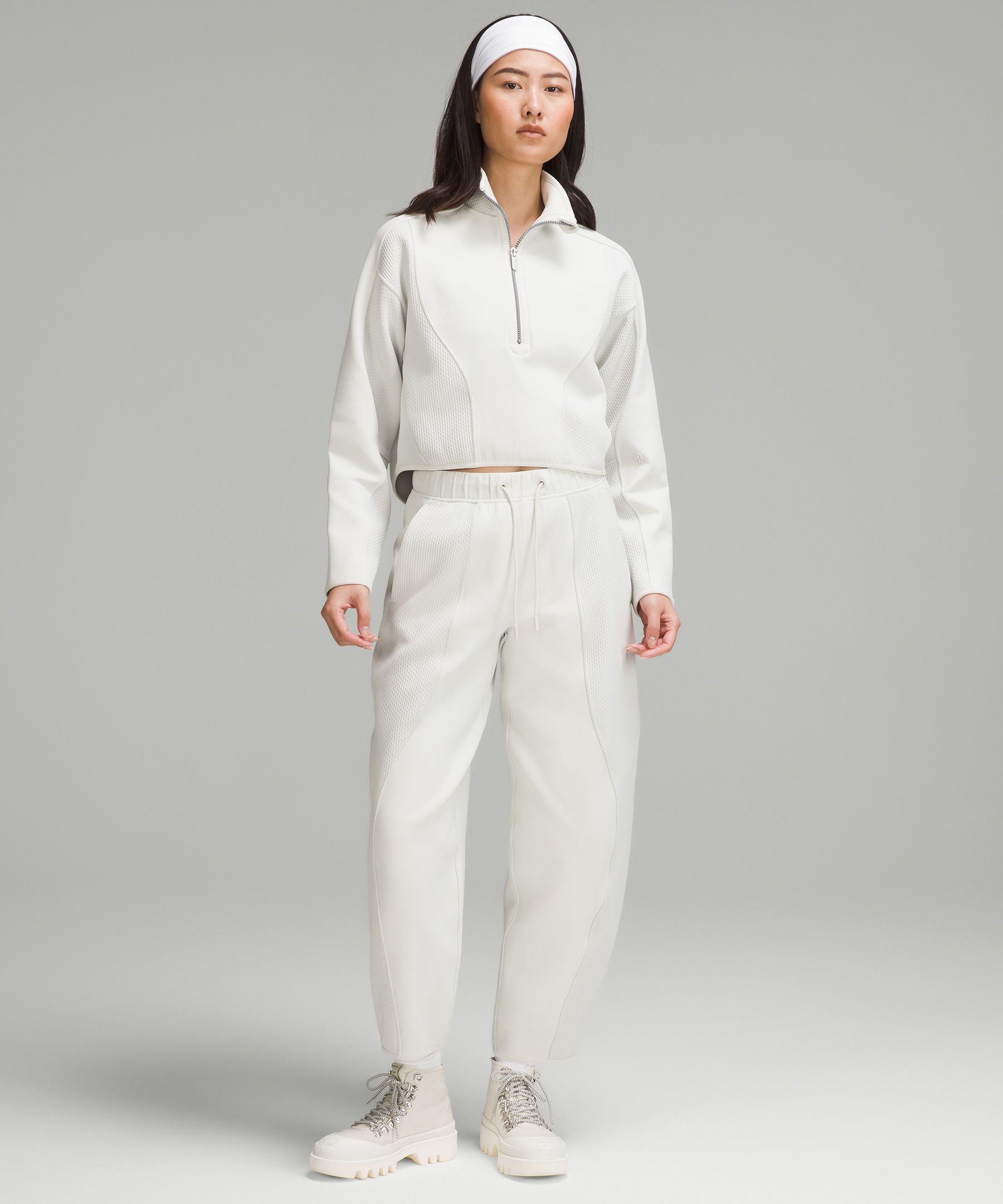 Mixed Fabric Half-Zip Pullover | Women's Hoodies & Sweatshirts | lululemon