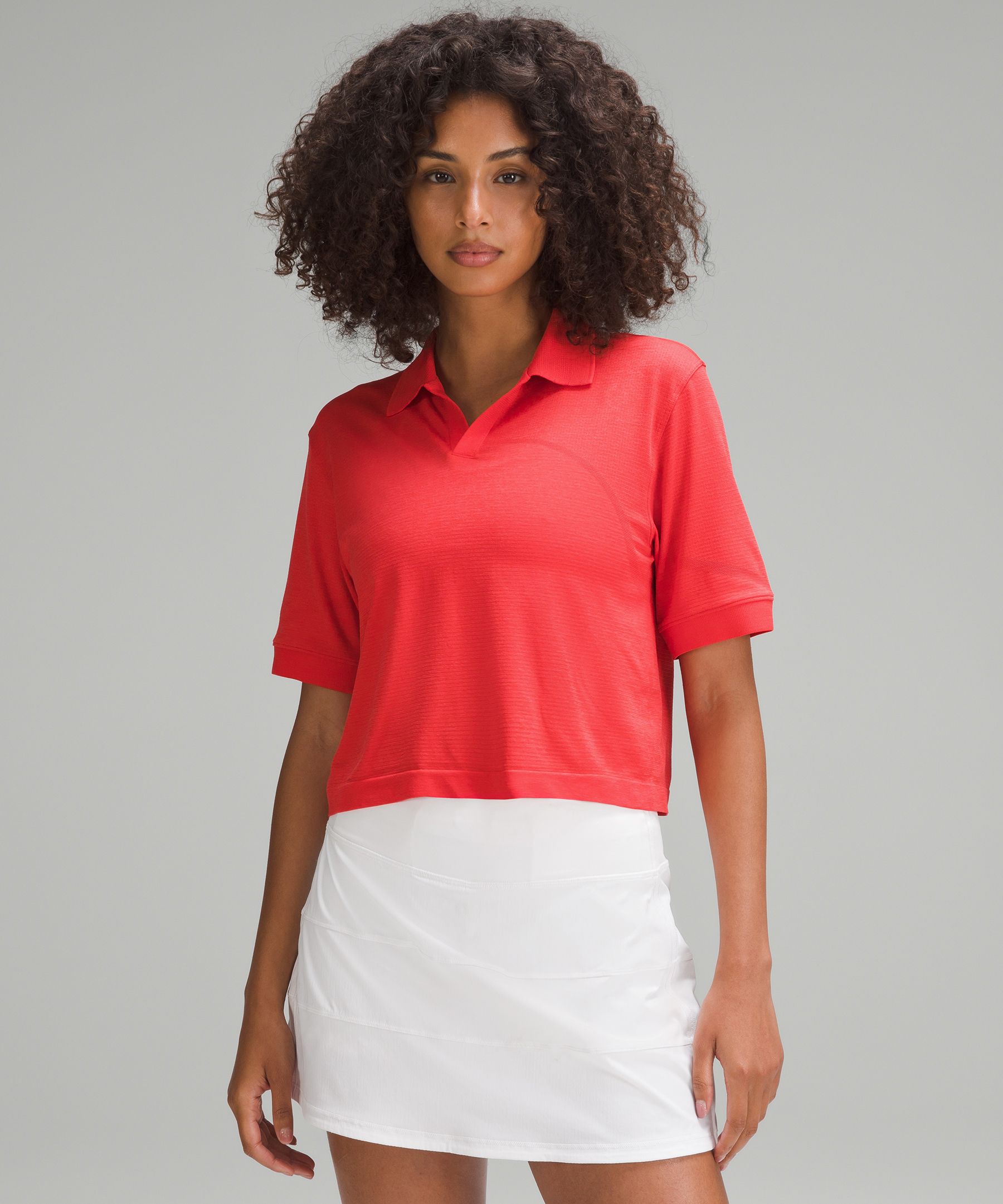 Swiftly Tech Relaxed-Fit Polo Shirt curated on LTK