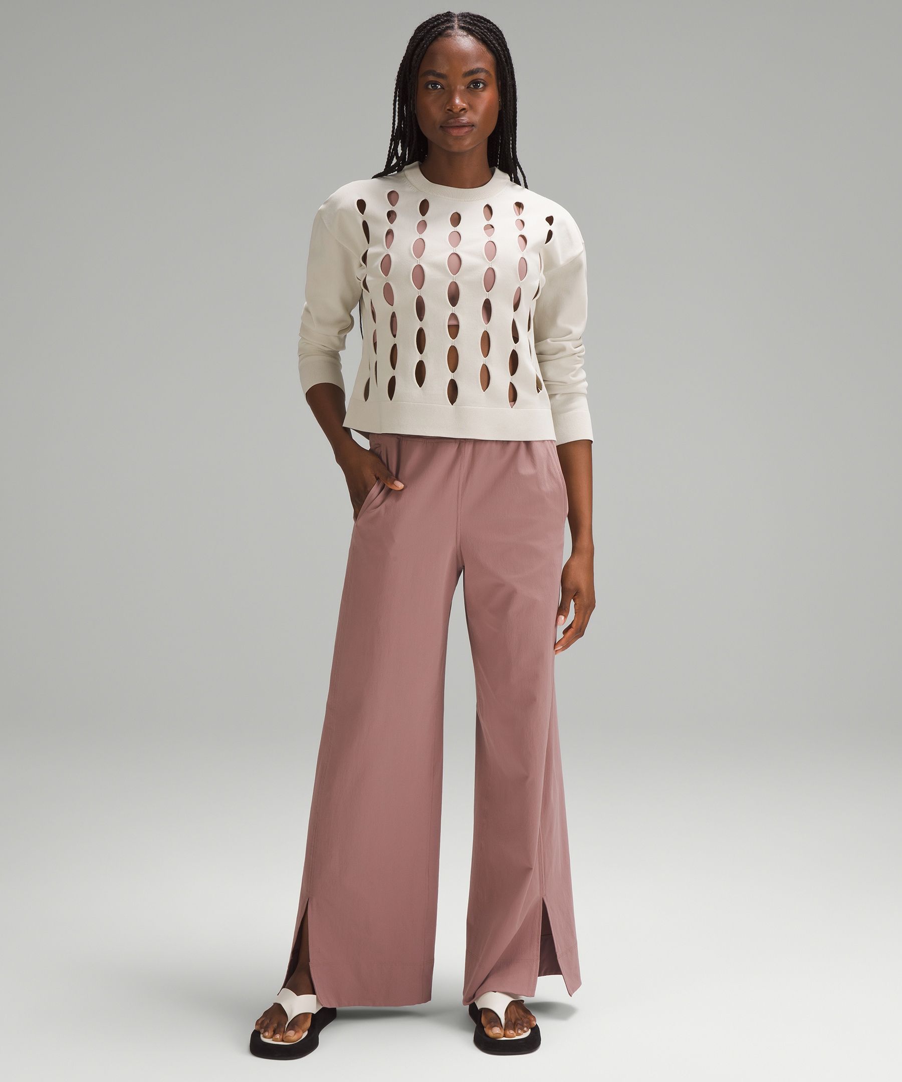 Open-Hole Mesh Knit Pullover | Lululemon EU