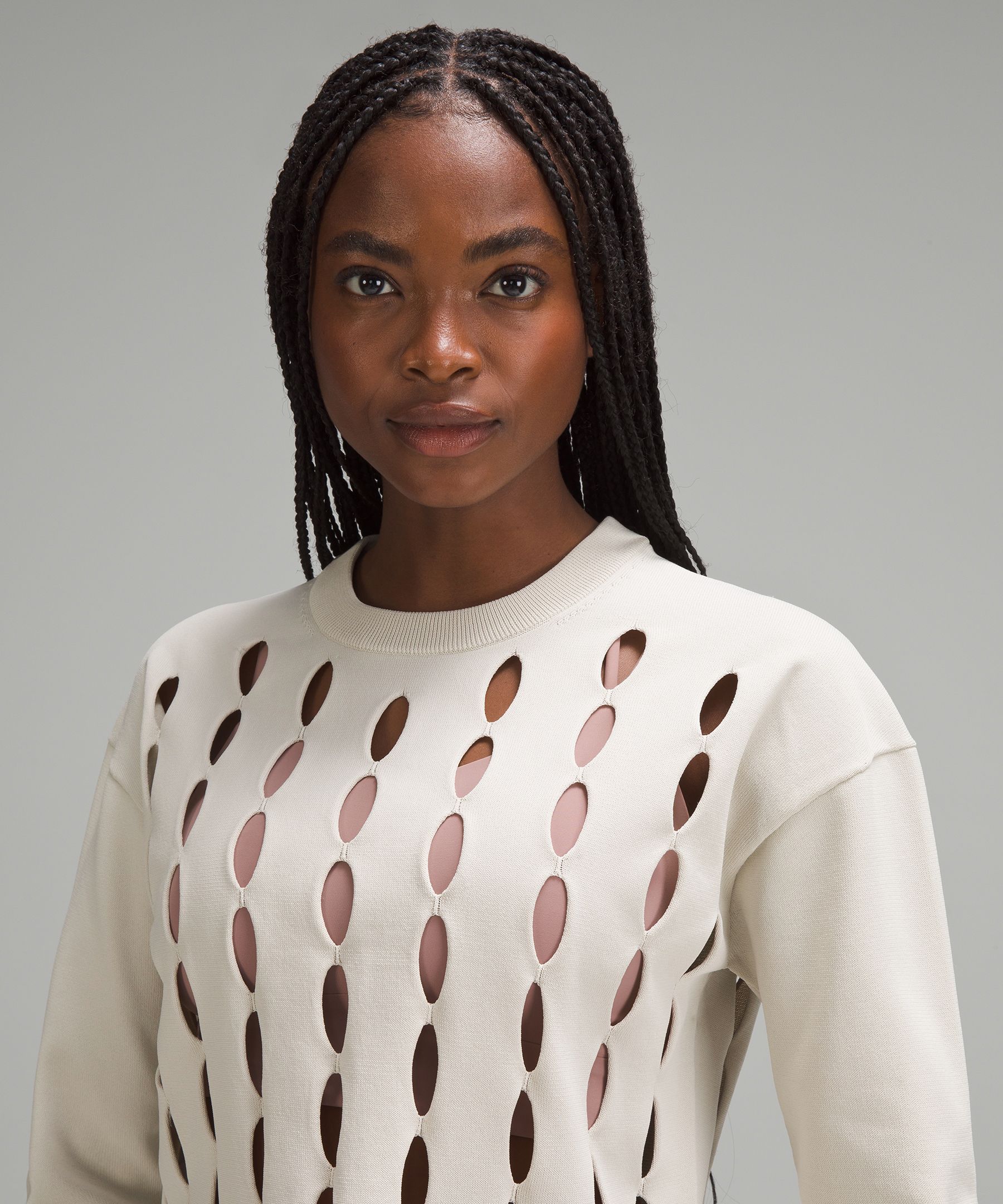 OpenHole Mesh Knit Pullover Lululemon UK