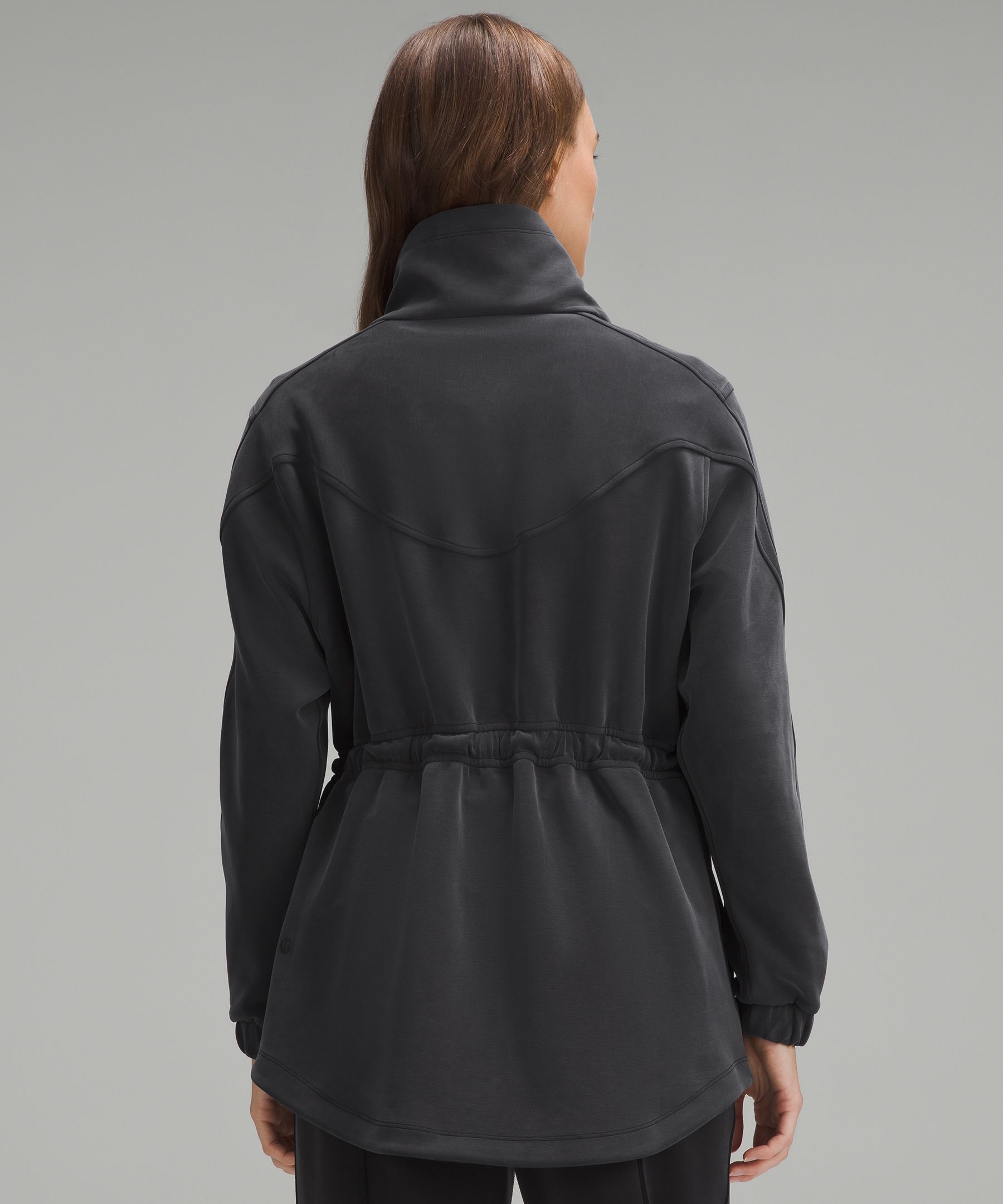 Shop Lululemon Softstreme Cinch-waist Jacket