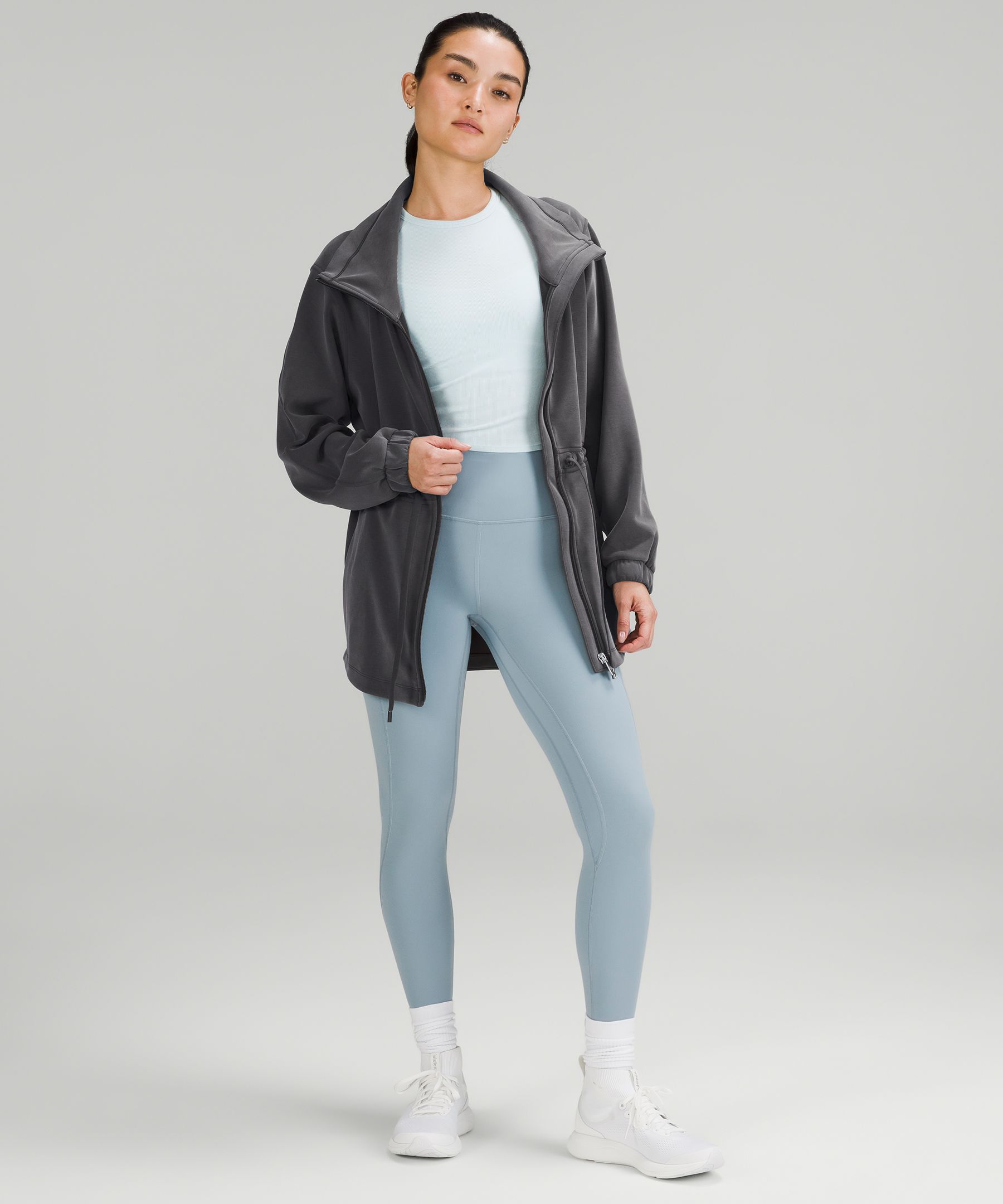 Lululemon athletica Softstreme Cinch-Waist Jacket, Women's Hoodies &  Sweatshirts