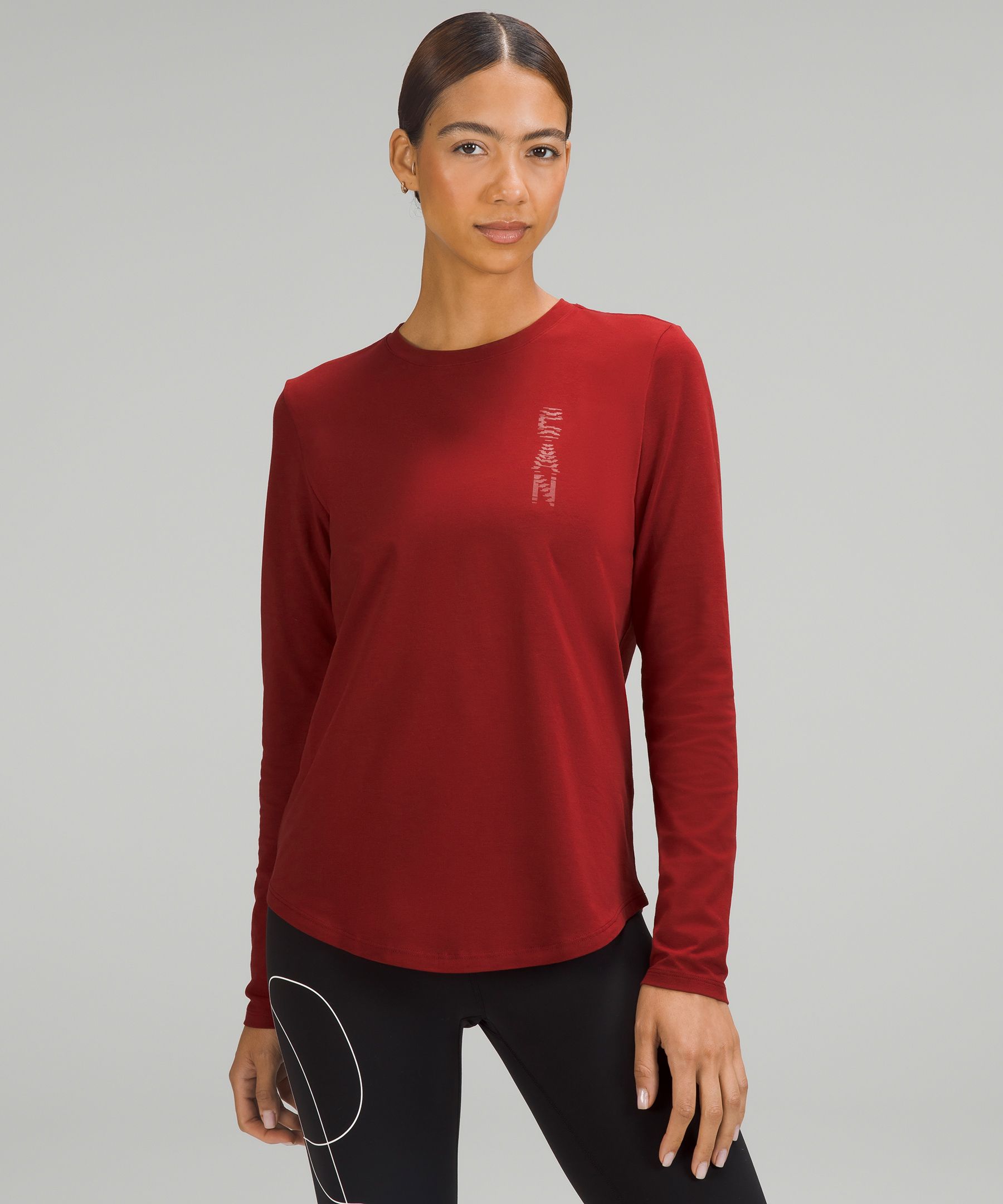 Lululemon Team Canada Love Long Sleeve Shirt Coc Logo