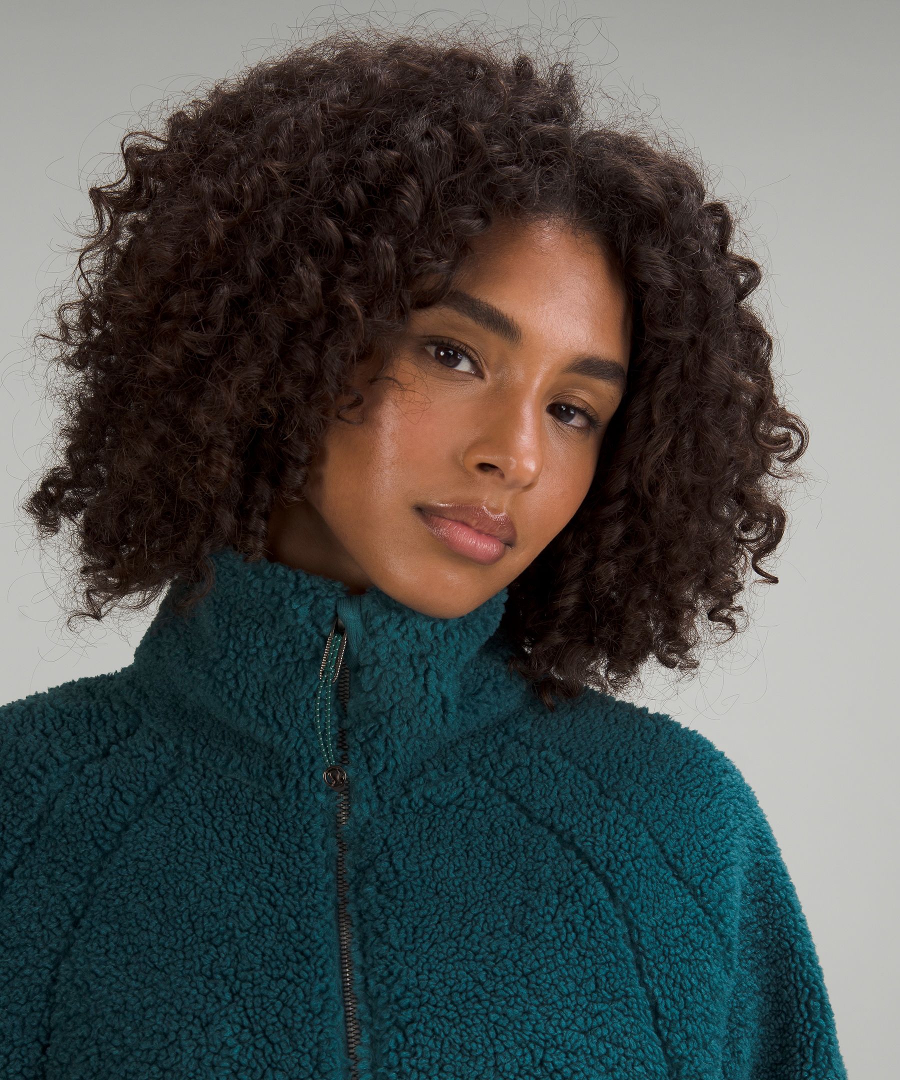 Scuba Oversized Fleece Funnel Neck