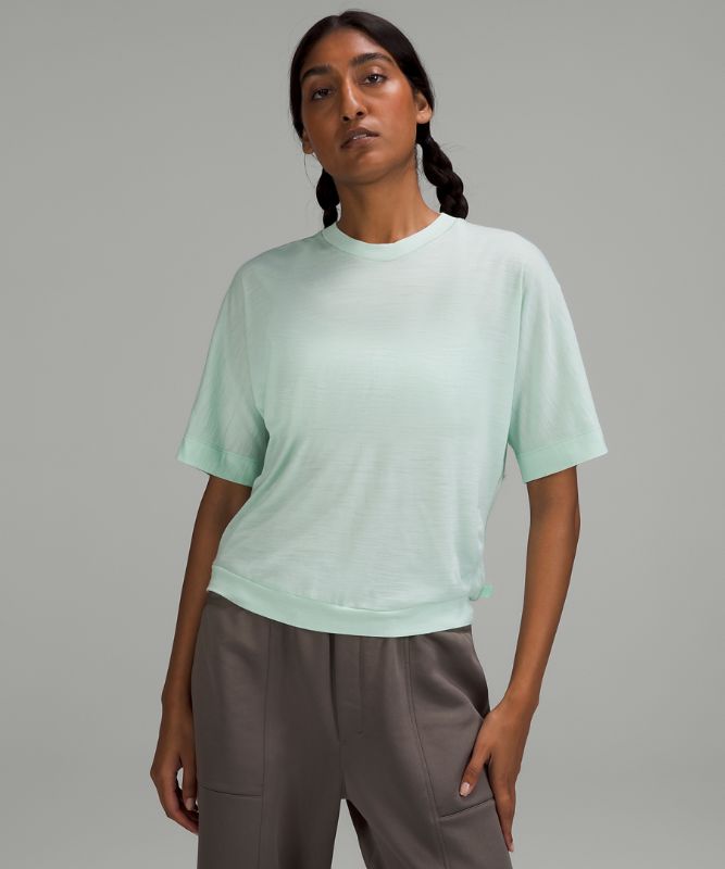 lululemon lab Merino Wool-Blend Boxy T-Shirt