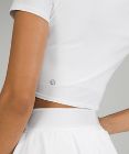 Nulux Cropped Tennis Short Sleeve Shirt