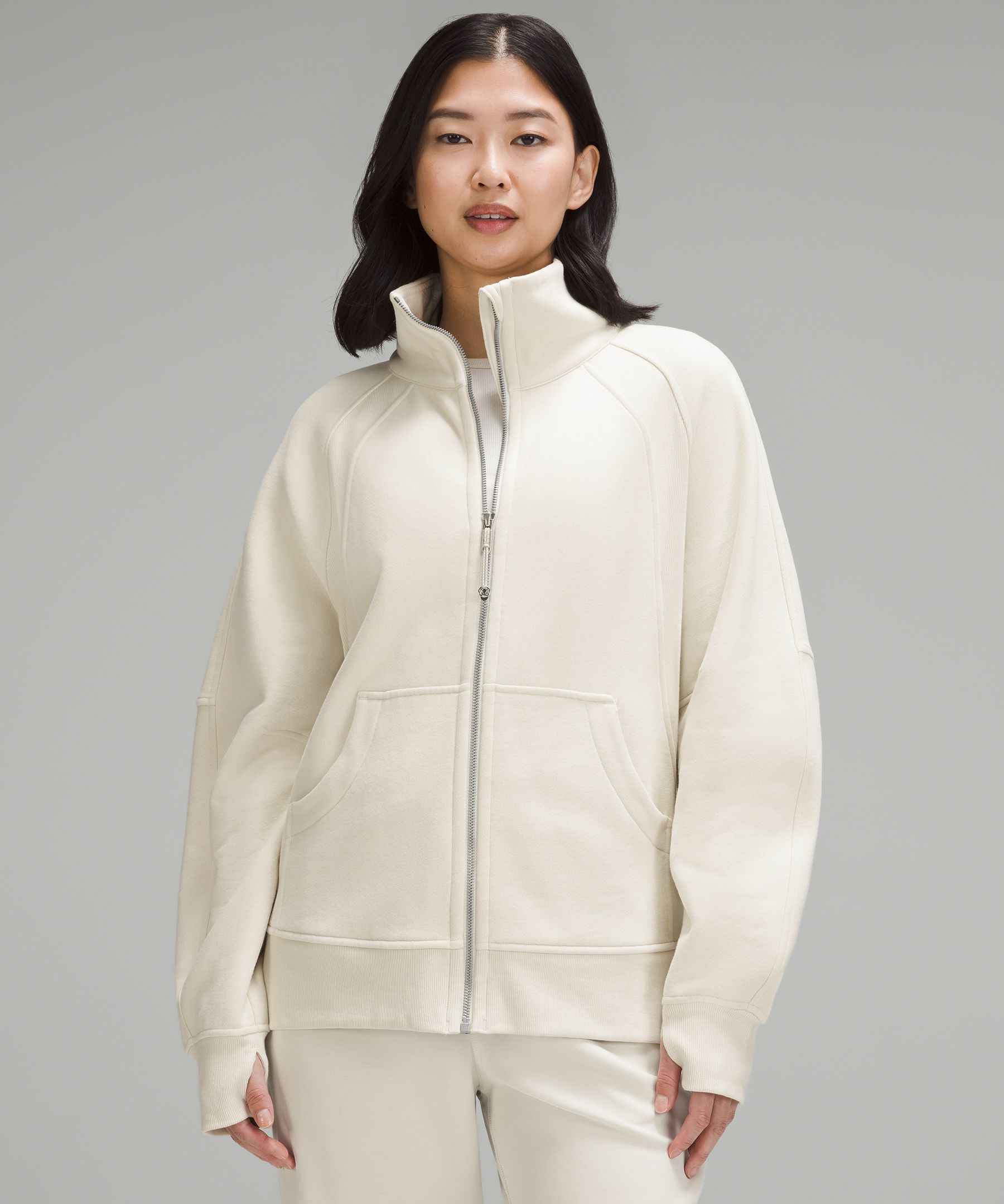 Lululemon Scuba Oversized Full Zip Pecan Tan XS/S - $135 - From Julie