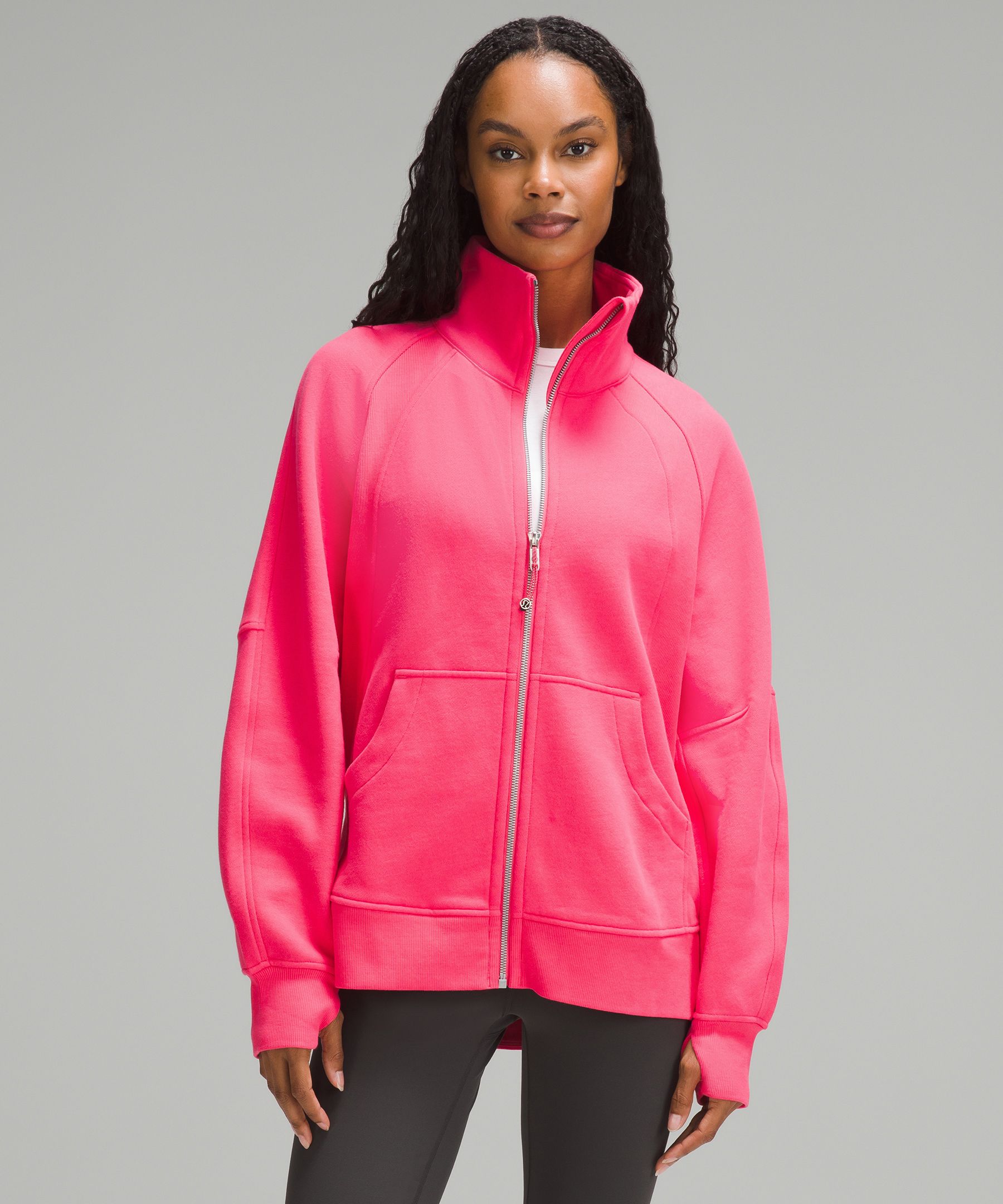 Lululemon Scuba Oversized Funnel-neck Full Zip Long