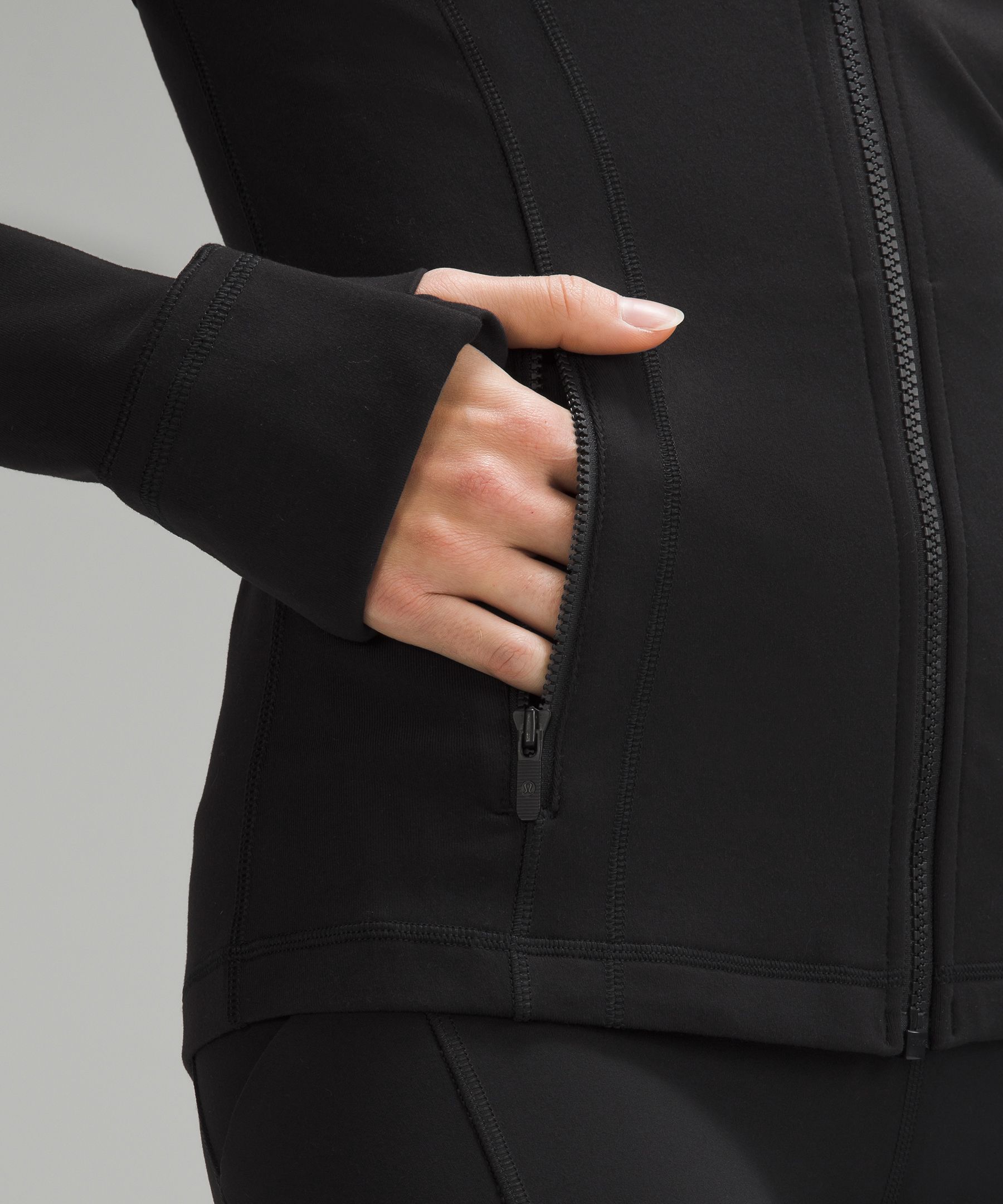 Define Jacket ES  luon variegated knit black heathered black