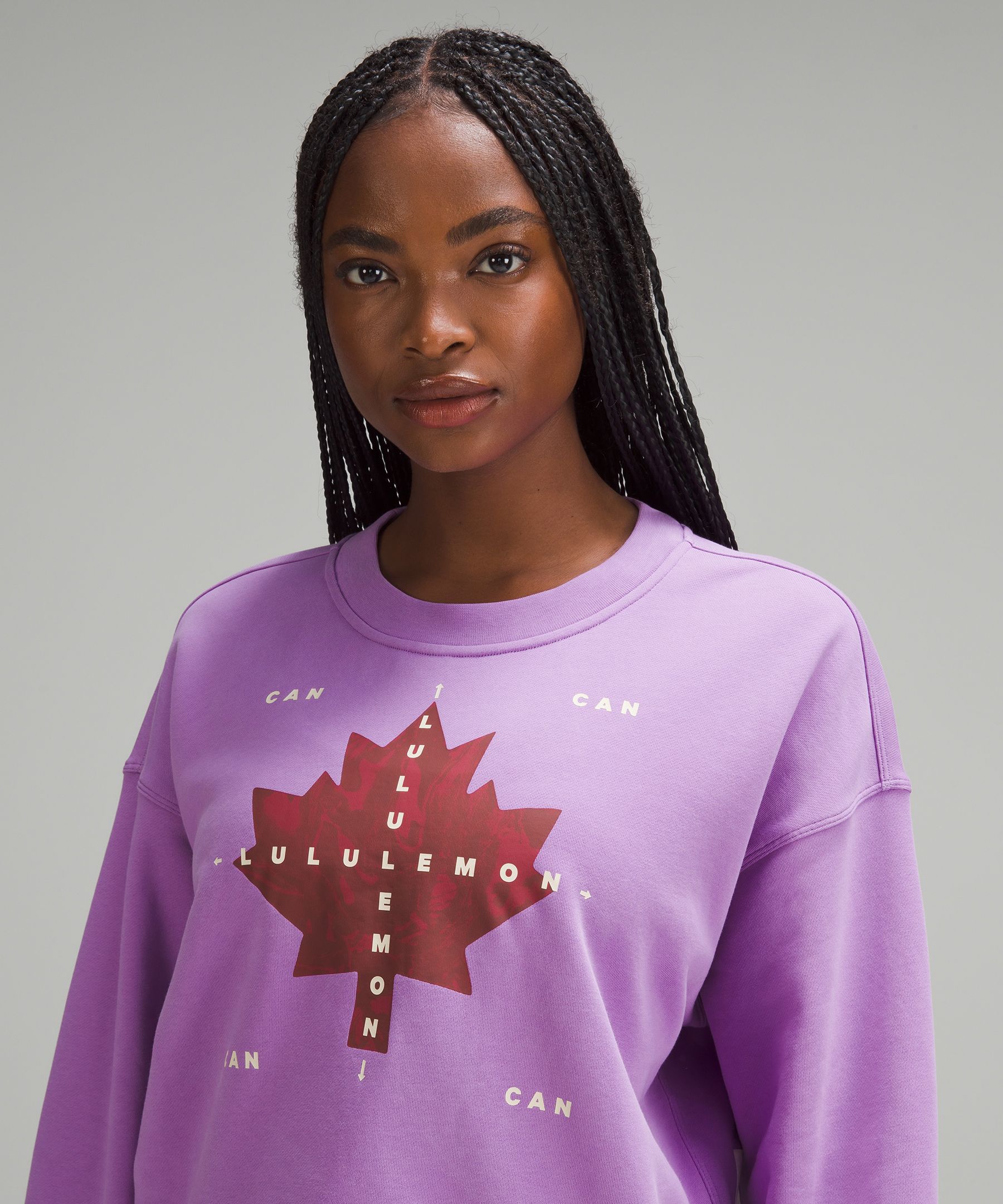 Team Canada Perfectly Oversized Cropped Crew *Paralympic Team Logo |  Women's Hoodies u0026 Sweatshirts | lululemon Canada