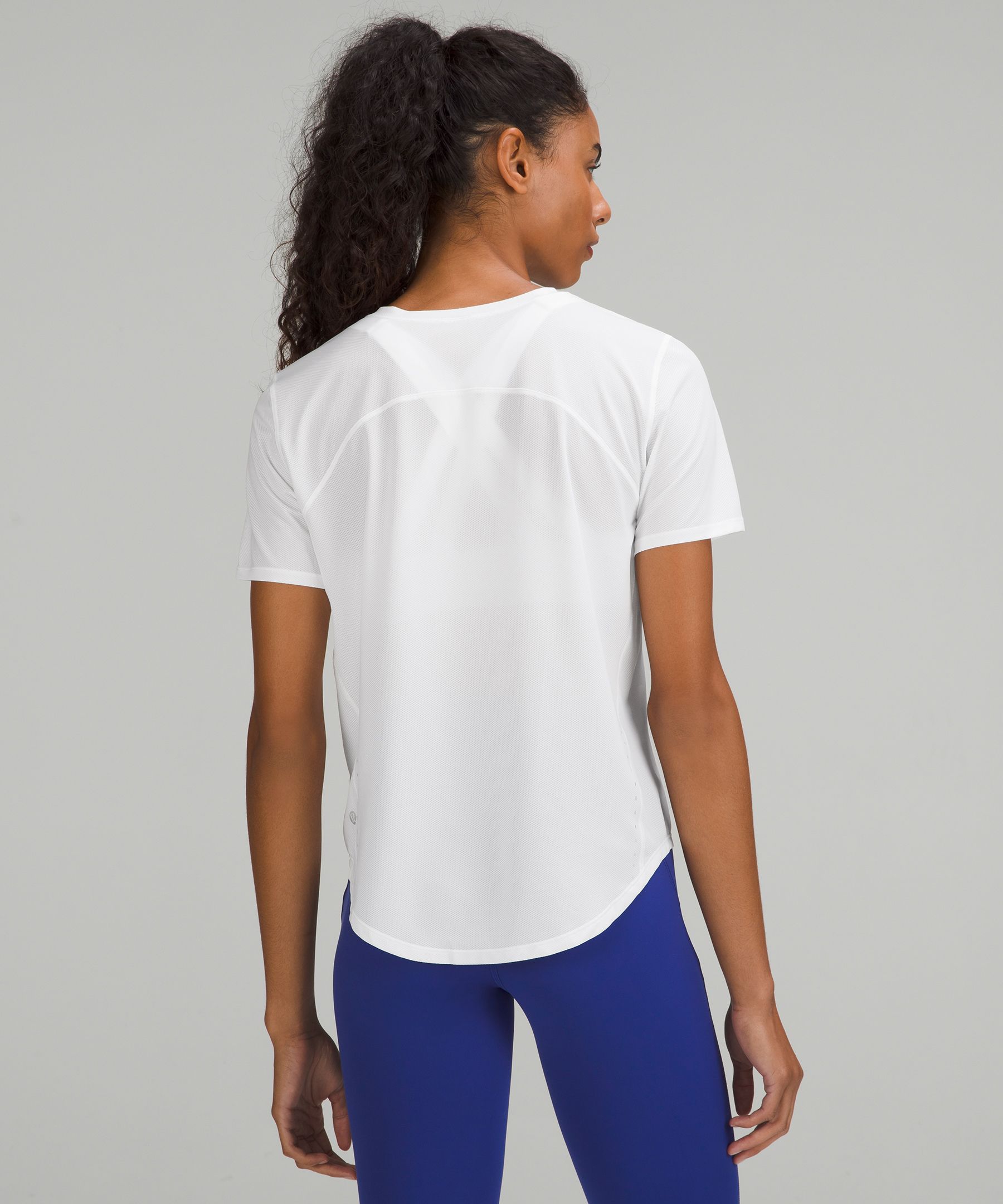 NWT [Size 4] Lululemon Women's High Neck Run and Train Tee HYFL