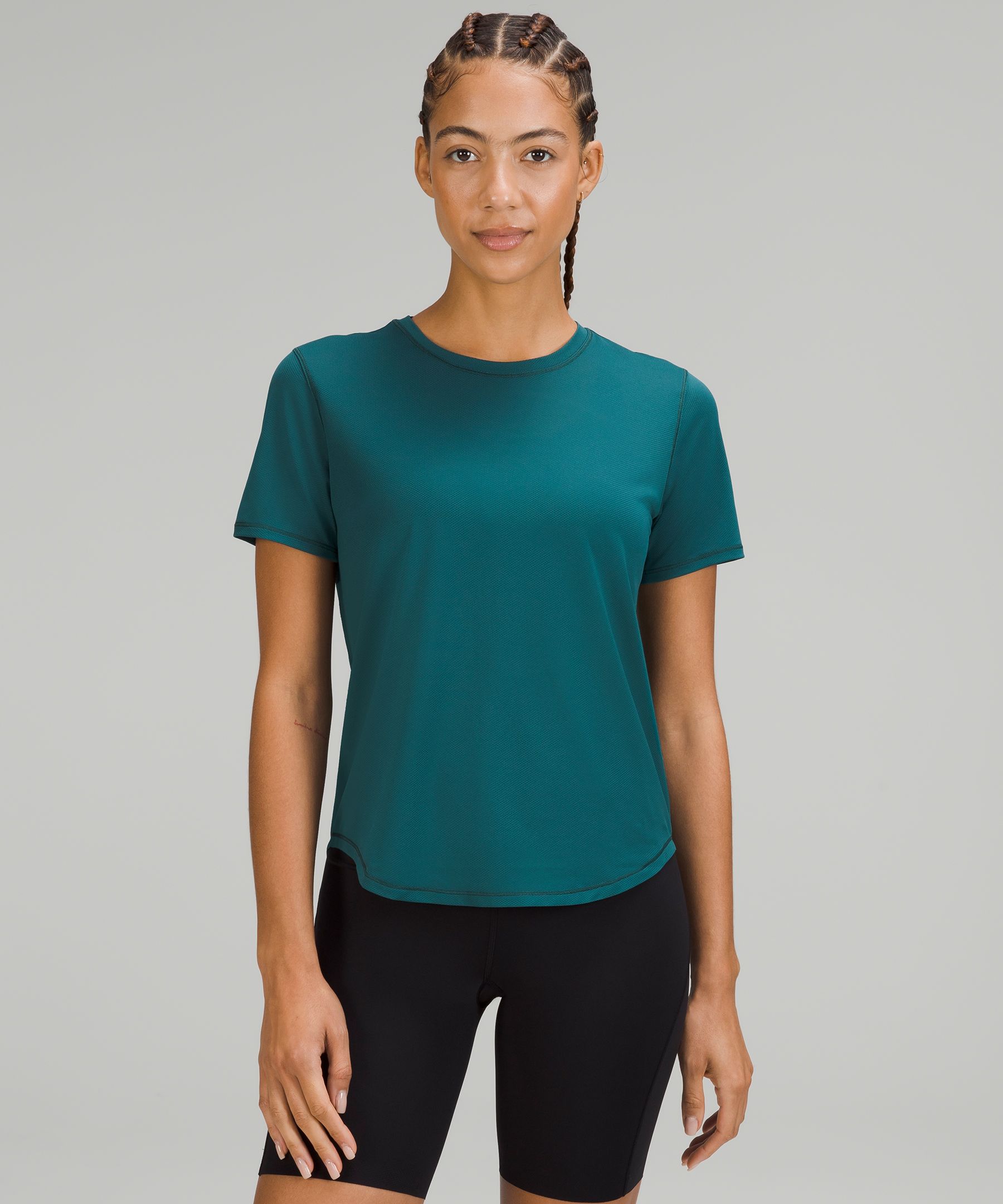 Lululemon High-neck Running And Training T-shirt