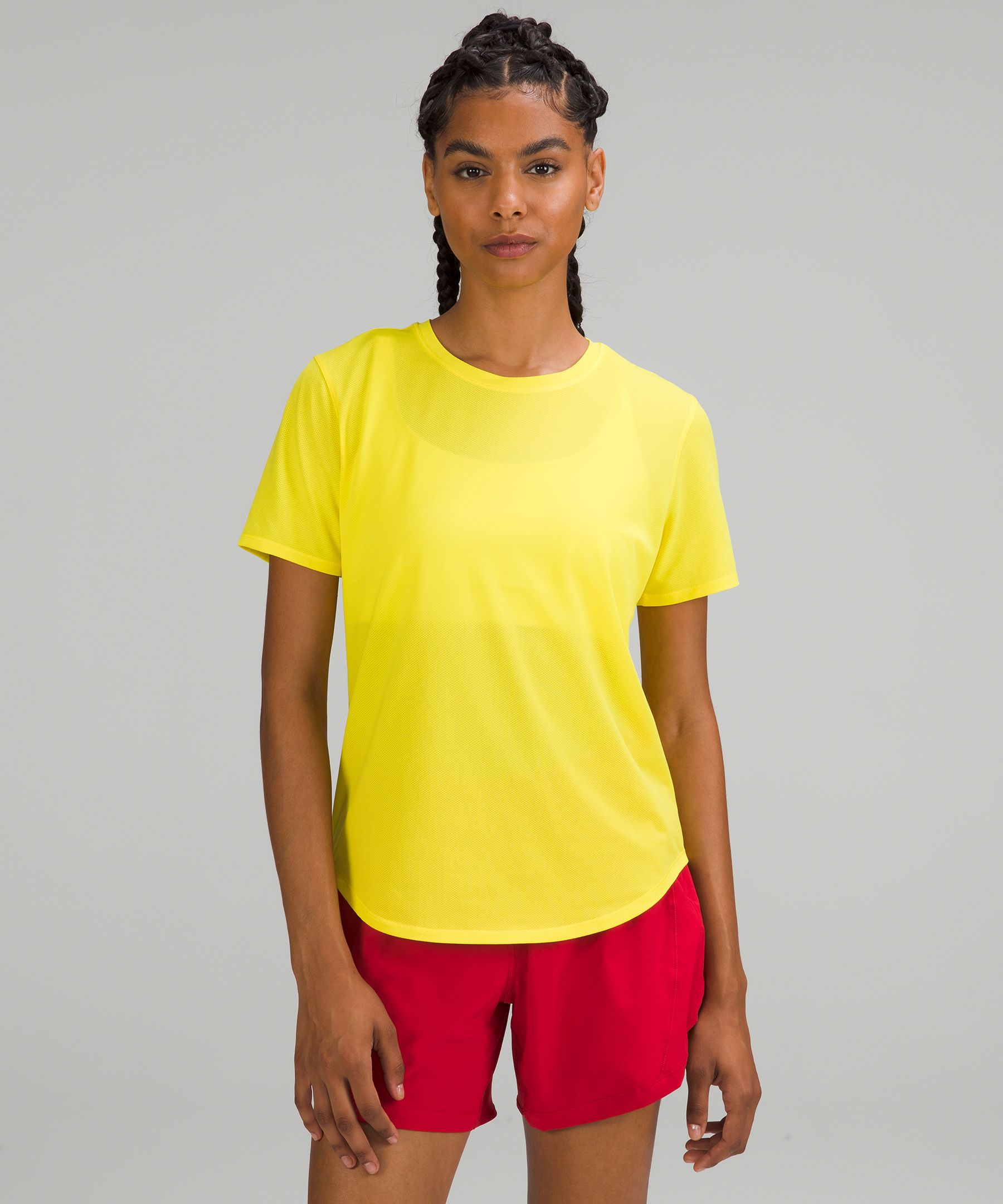 Lululemon High-neck Running And Training T-shirt