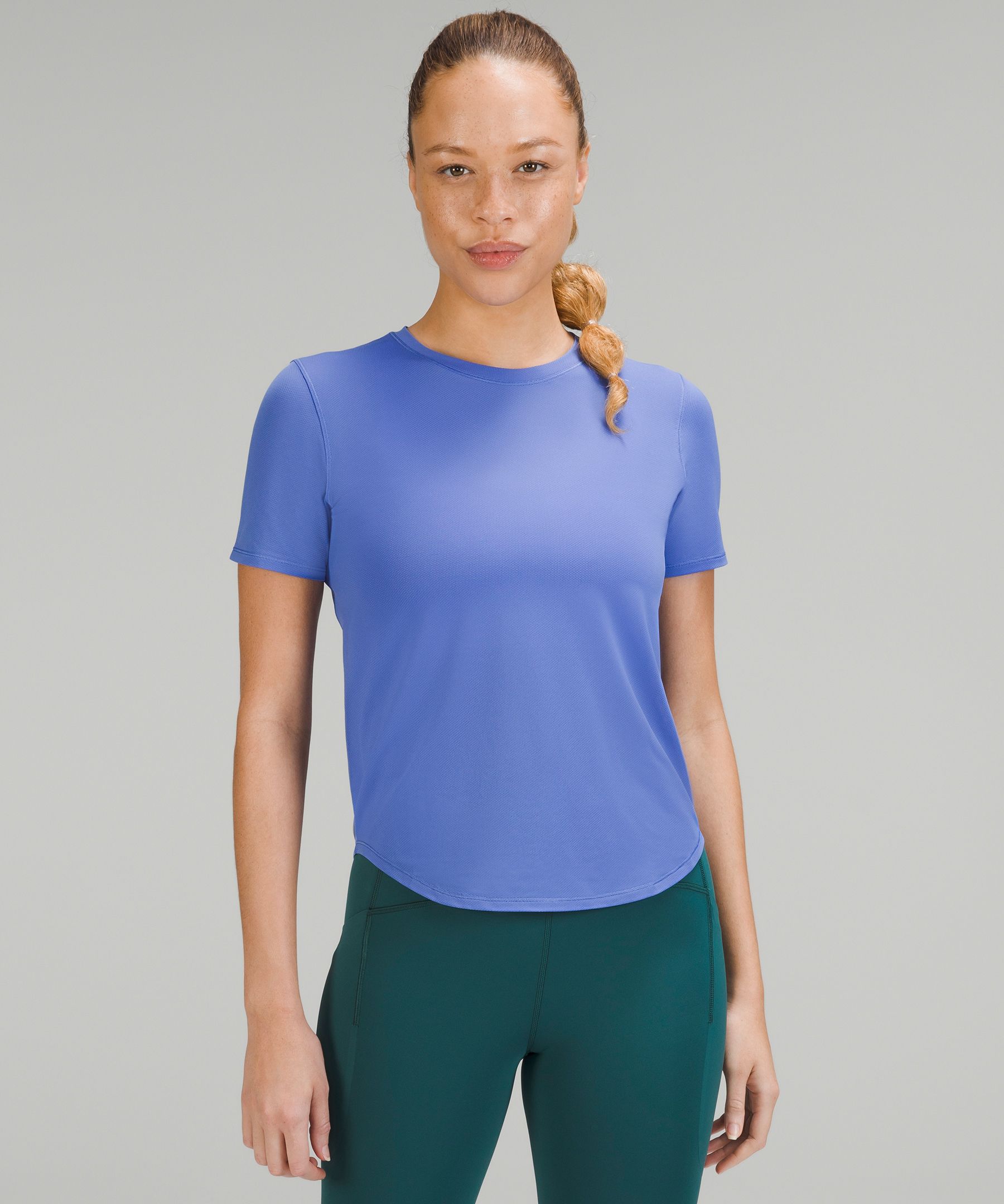 Lululemon High-neck Running And Training T-shirt