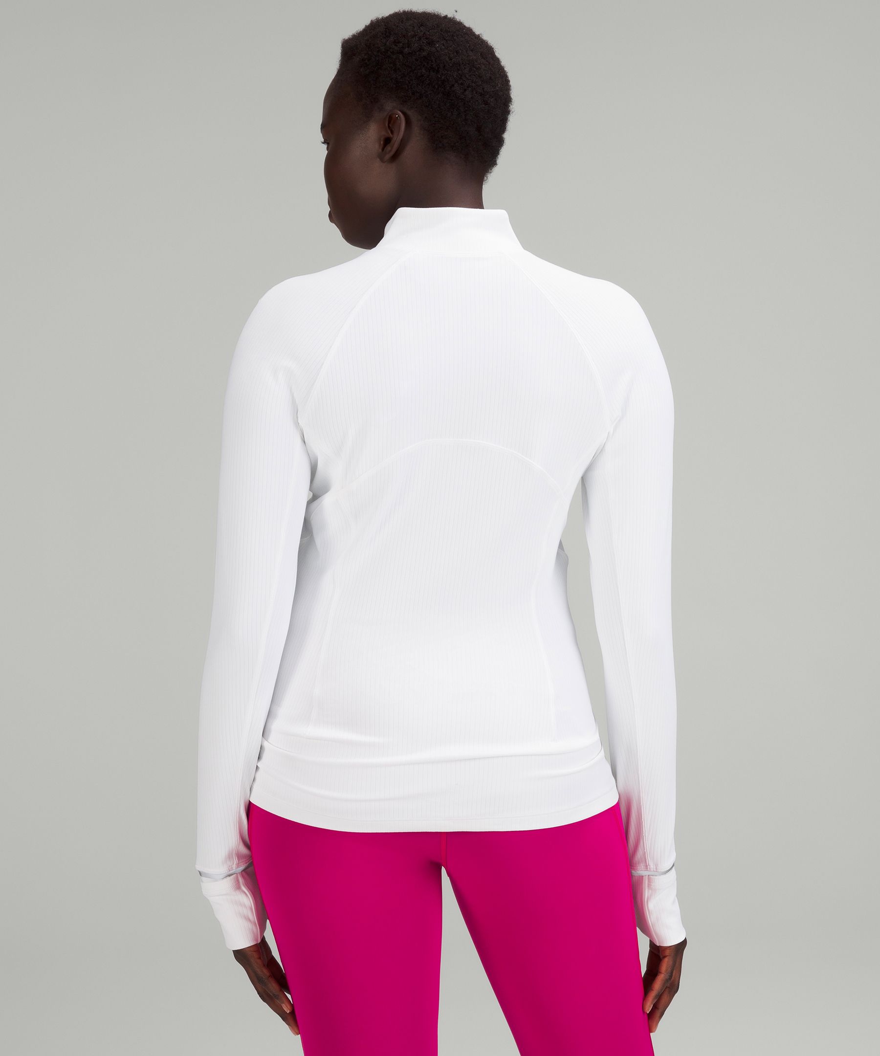 It's Rulu Run Ribbed Half Zip | Women's Long Sleeve Shirts | lululemon