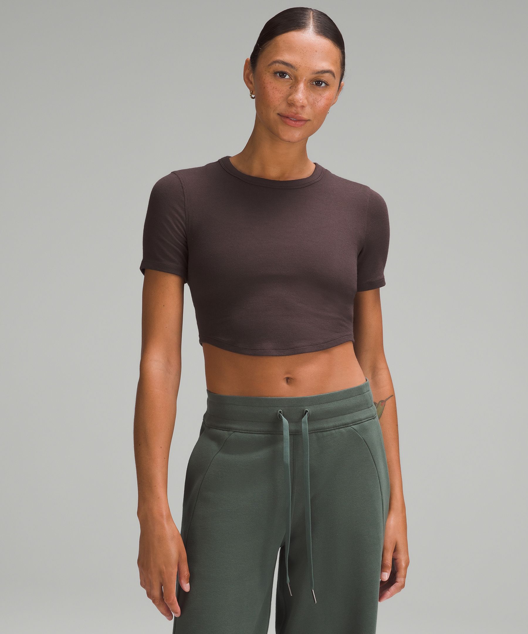 Lululemon Hold Tight Cropped T-shirt