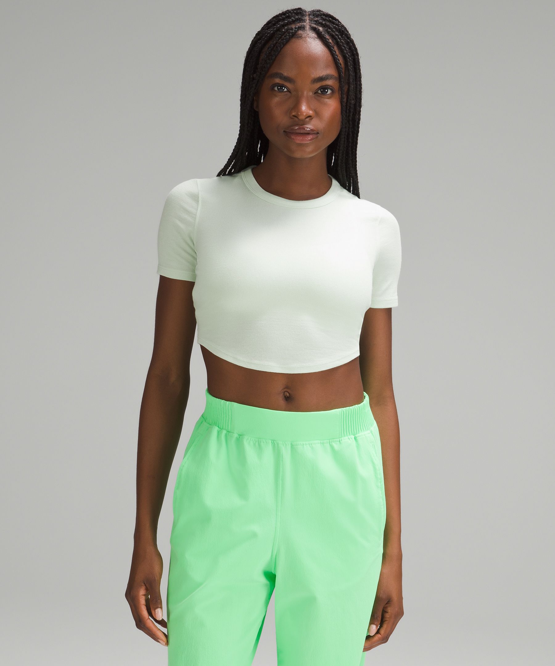 Lululemon Hold Tight Cropped T-shirt