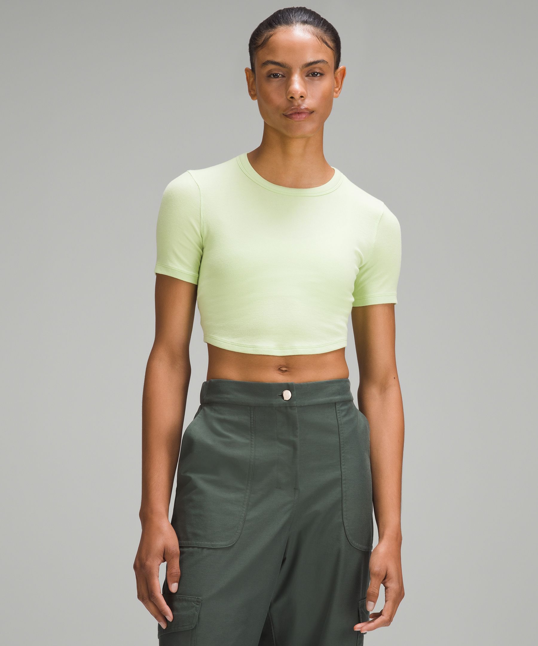 Lululemon Hold Tight Cropped T-shirt