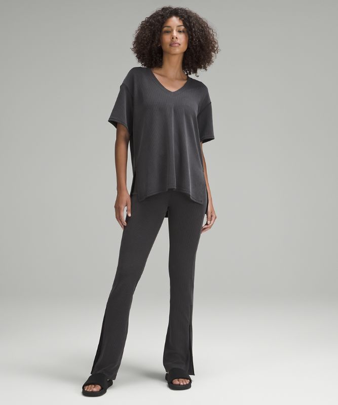 Ribbed Softstreme Relaxed-Fit T-Shirt
