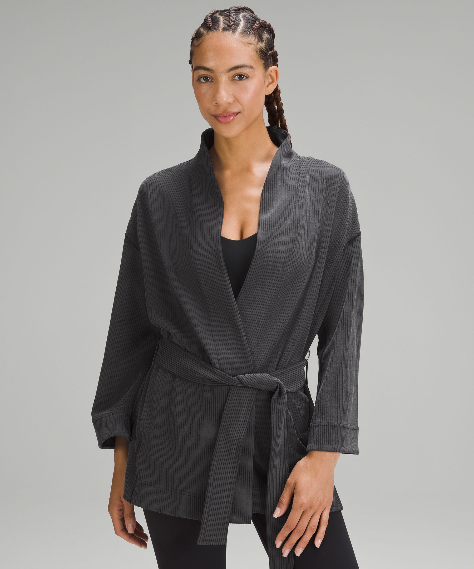 Ribbed Softstreme belted wrap - I am in love with this wrap : r