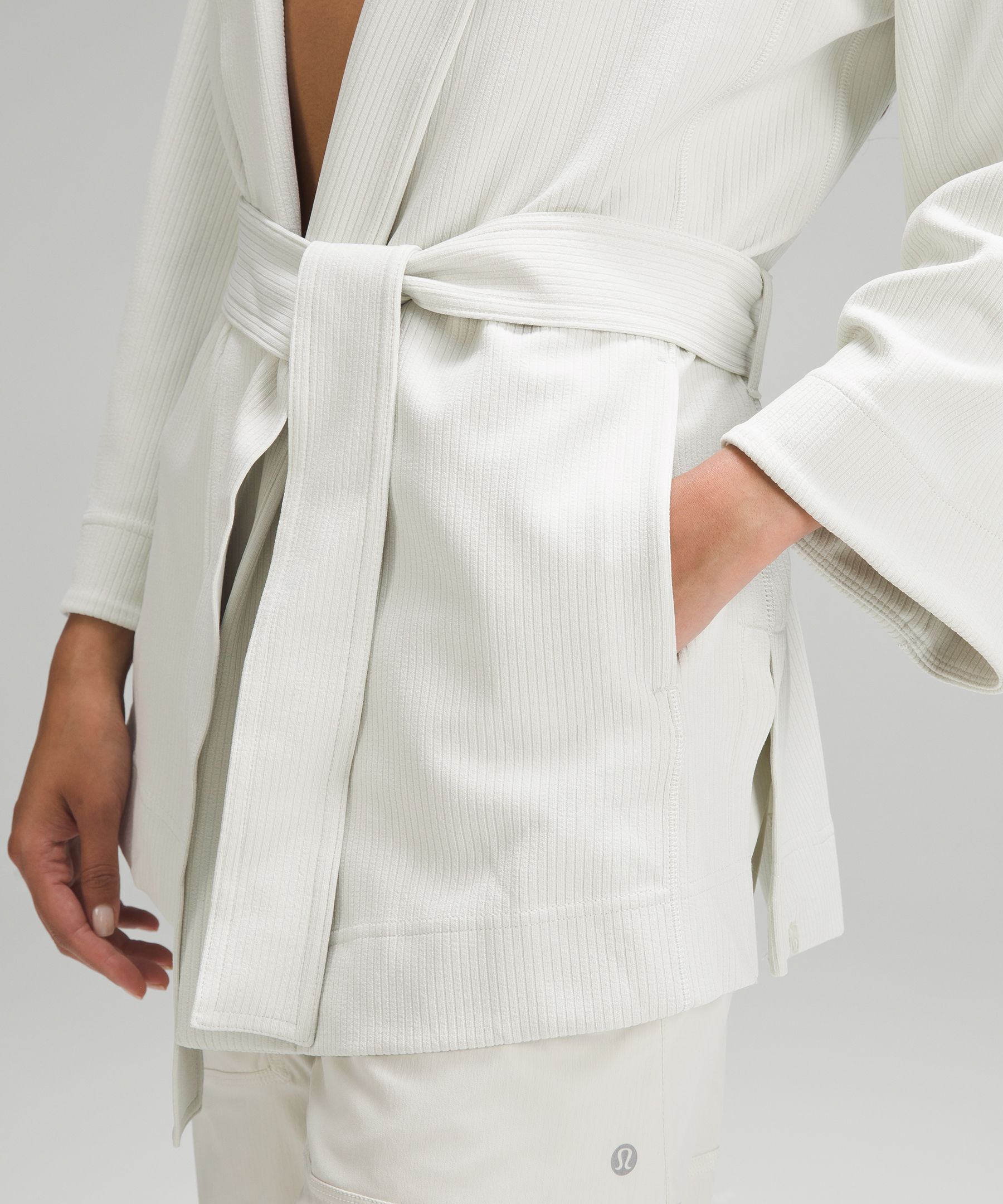 Ribbed Softstreme belted wrap - I am in love with this wrap : r