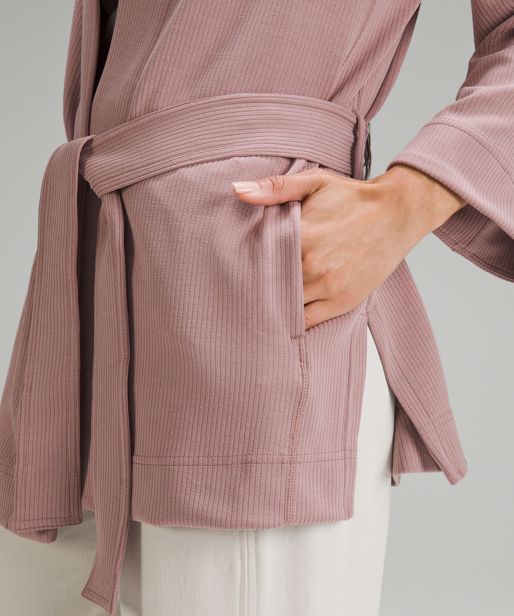 Ribbed Softstreme belted wrap - I am in love with this wrap : r