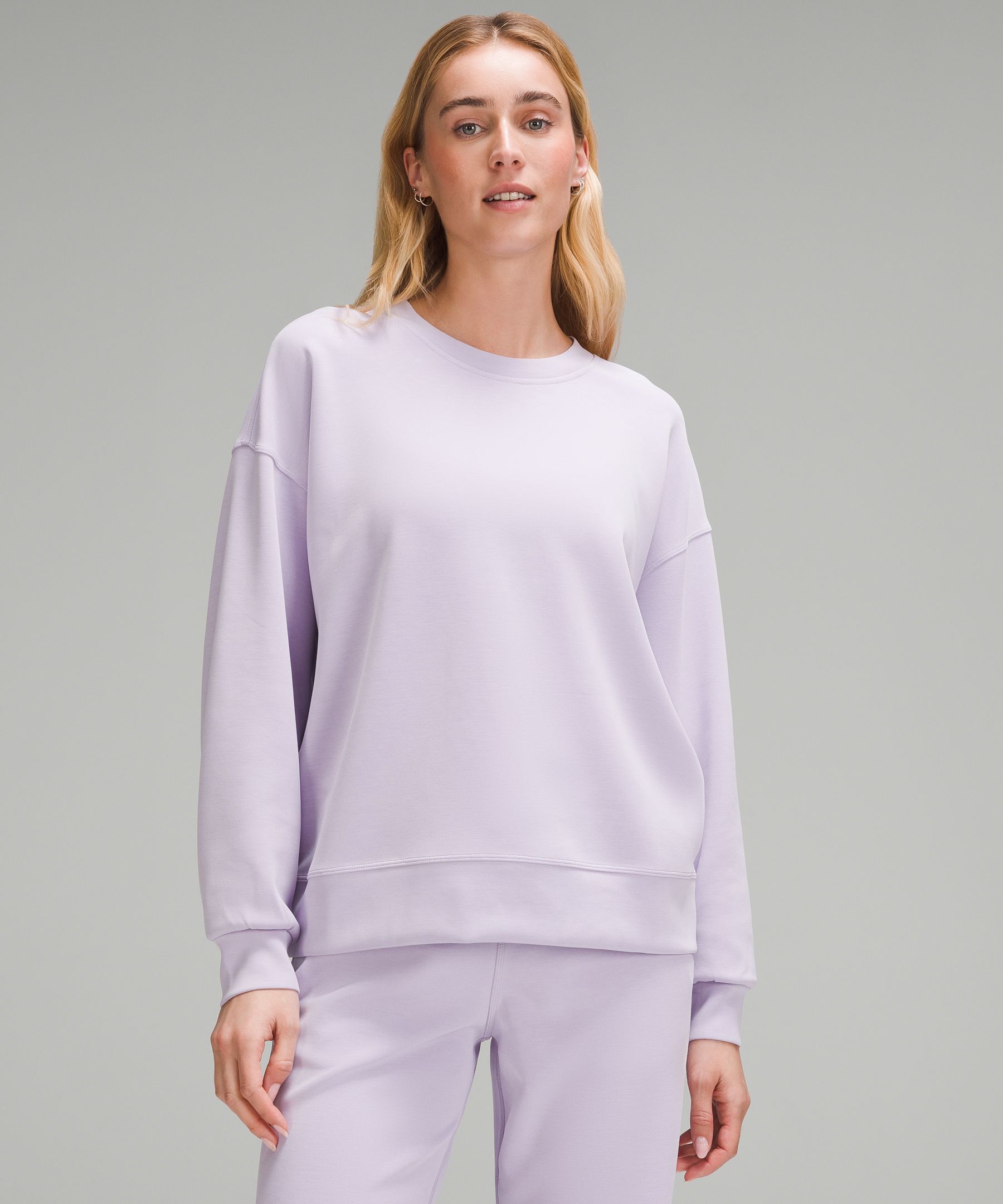 Lululemon Women's Chill On Pullover Crew neck Sweatshirt size 12