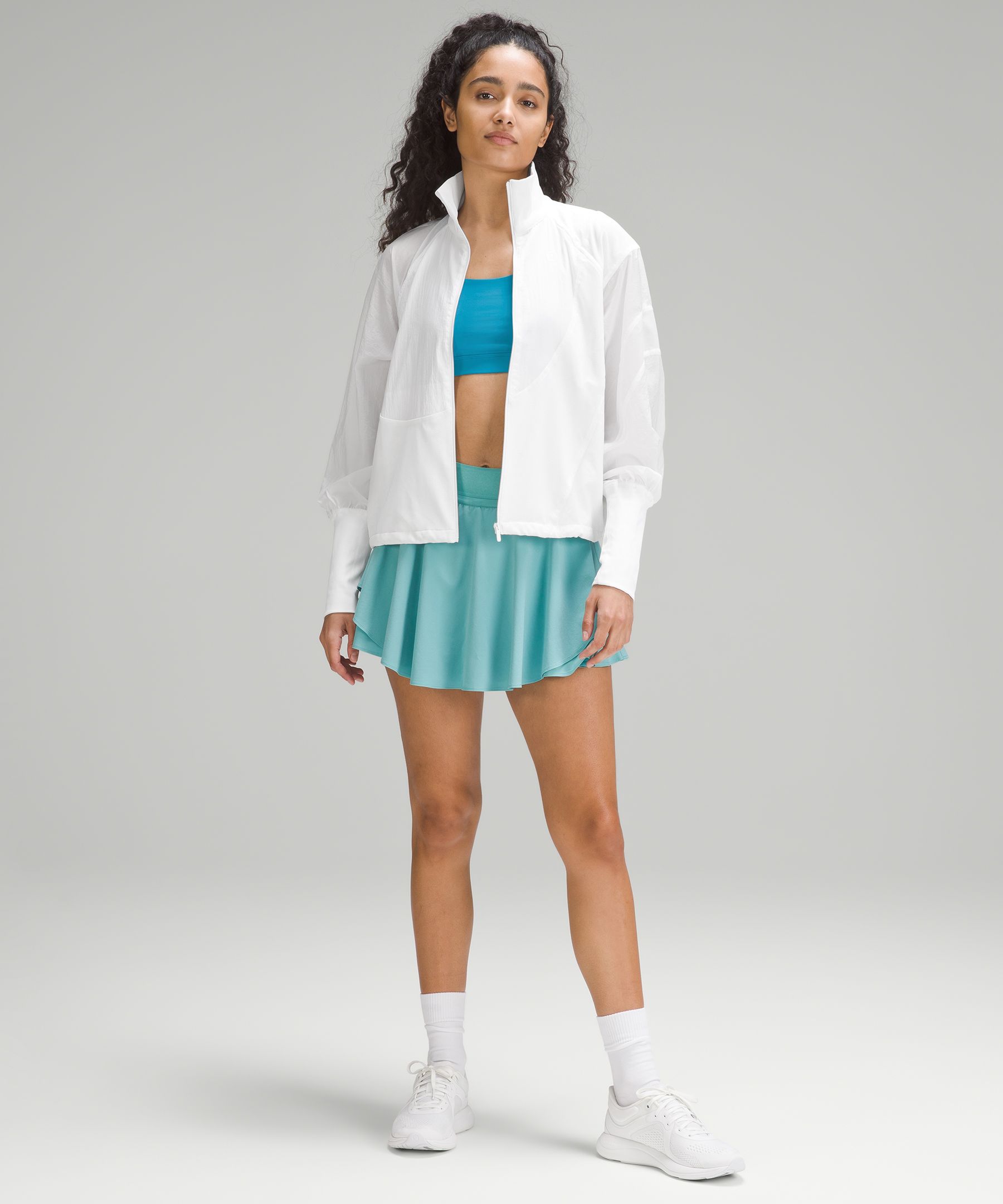 lululemon jacket + tennis skirt = an unmatched combo, Lululemon Define  Jacket
