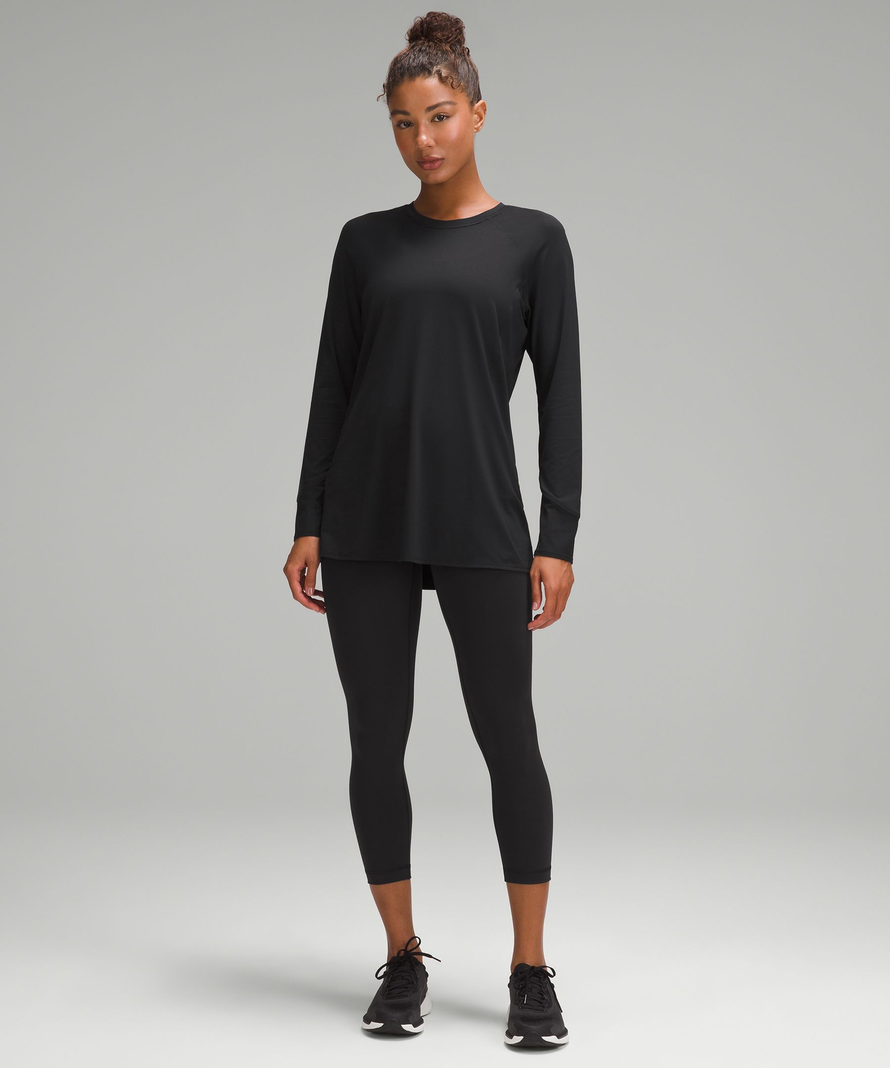 Nulu Relaxed-Fit Yoga Long Sleeve Shirt