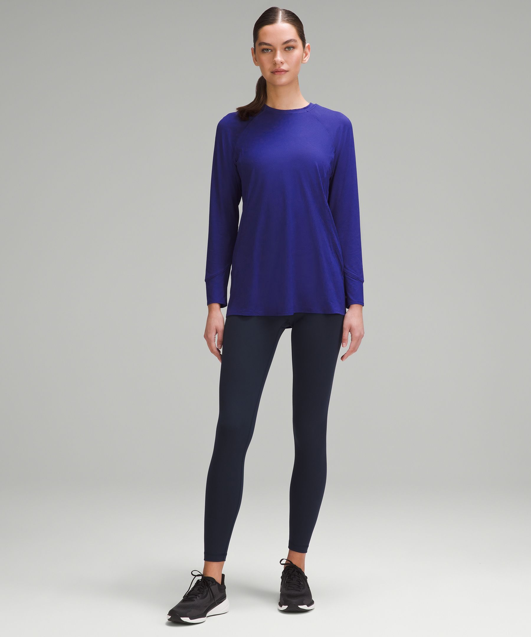 Nulu Relaxed-Fit Yoga Long Sleeve Shirt