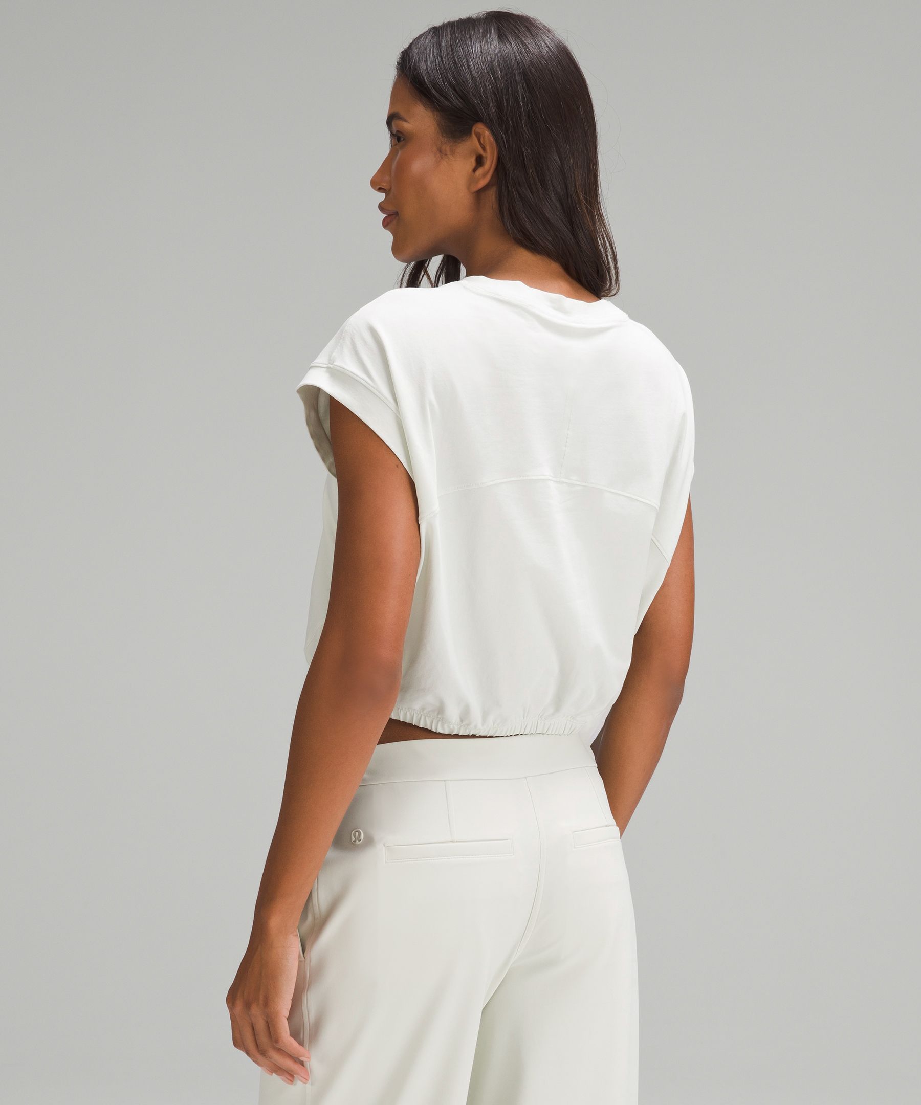 Wide-Sleeve Gathered Hem T-Shirt | lululemon Hong Kong SAR