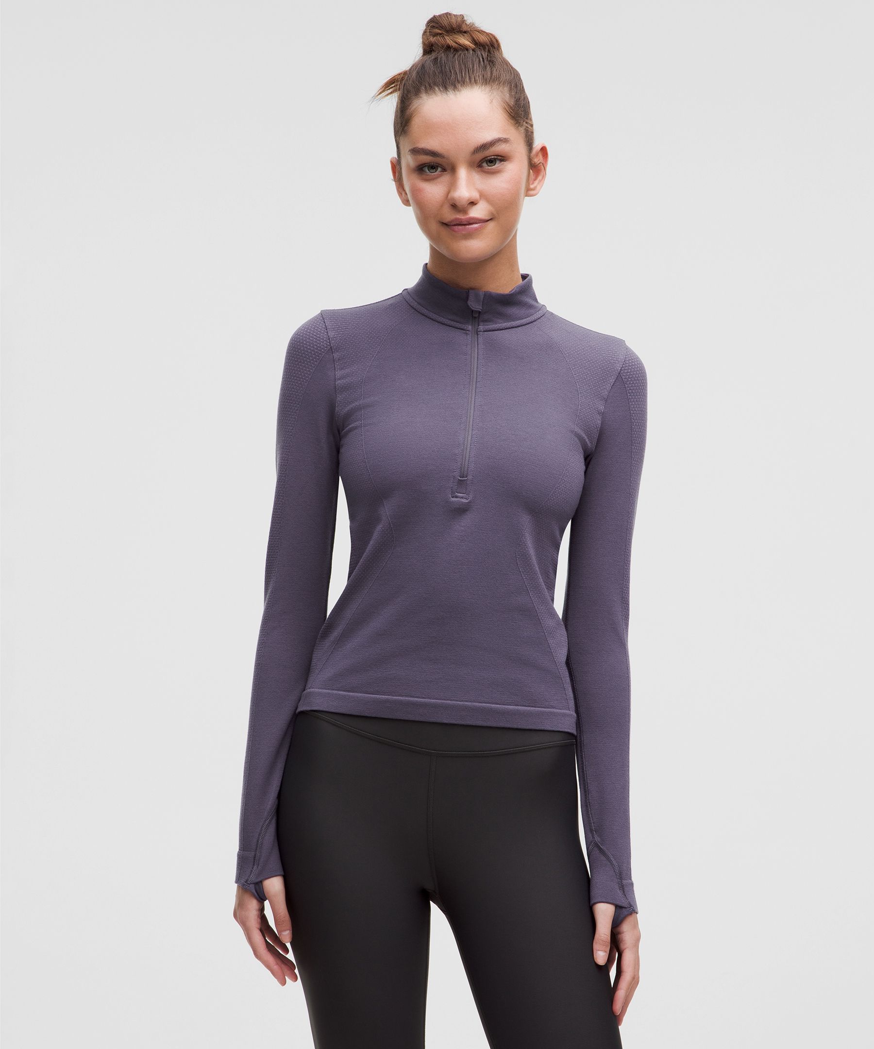 Half Zip Workout Tops Lululemon