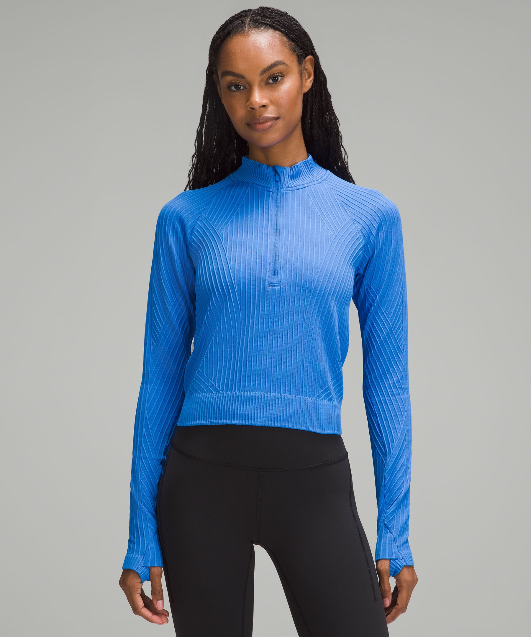 Rest Less Cropped Half-Zip