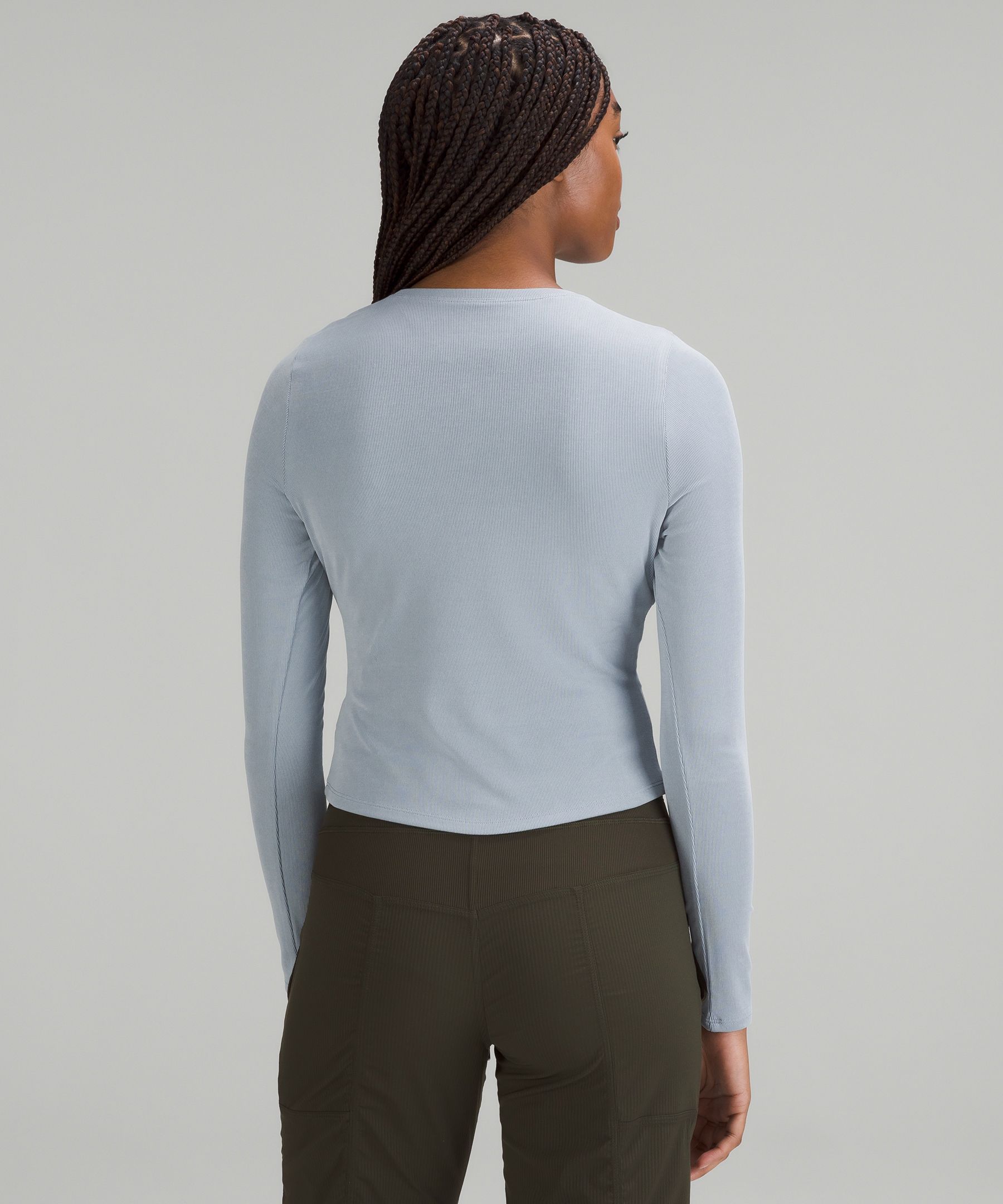 sumari hemcode border long sleeve T メンズ