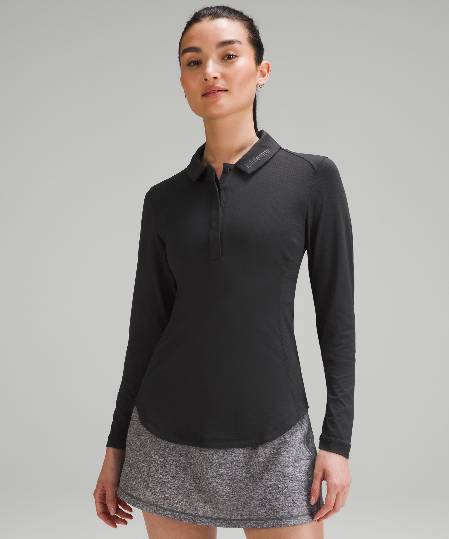 Golf and Tennis Long-Sleeve Polo Shirt | Lululemon AU