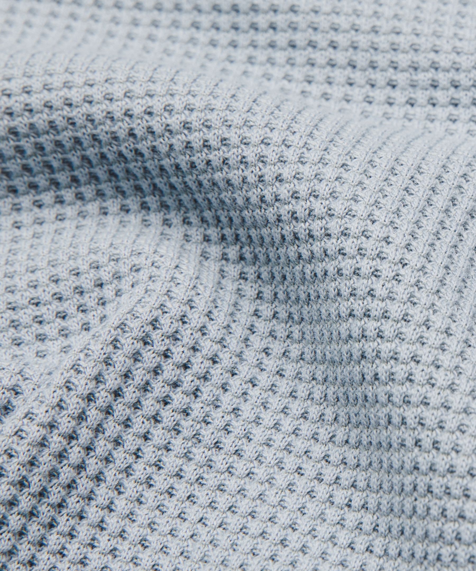 Cotton-Blend Henley Long-Sleeve Shirt