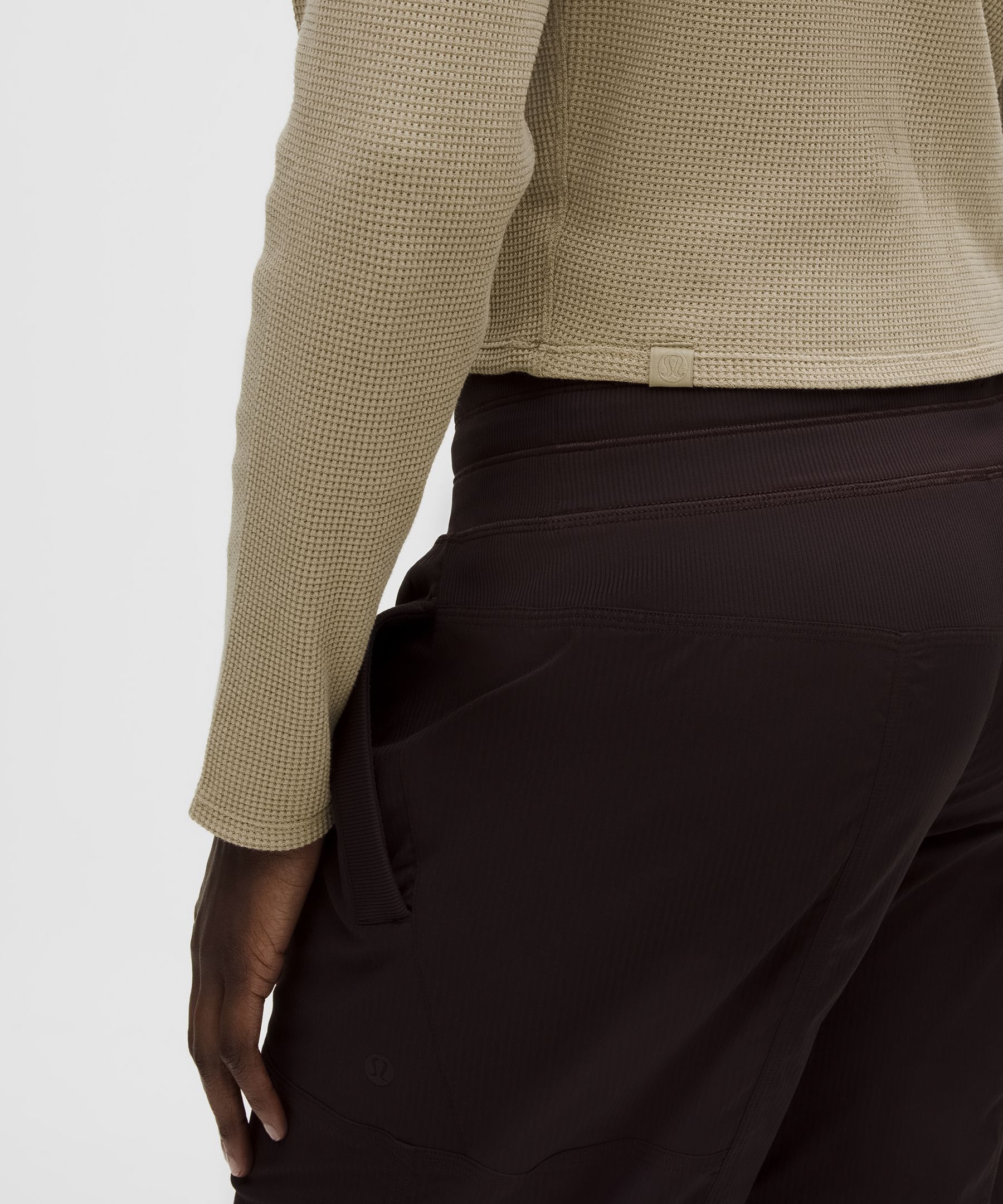 Cotton-Blend Henley Long-Sleeve Shirt