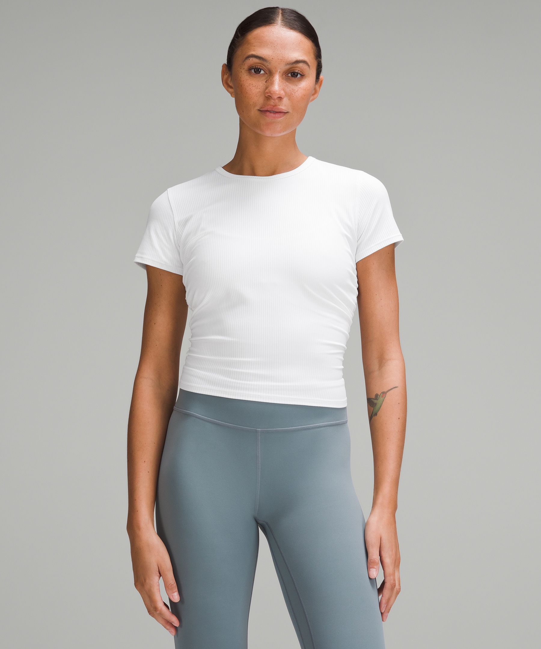 Women Crop Tops Tummy Cross Short Sleeve Sport Shirt For Yoga Juniors  Graphic Tops Compression Shirt Long Sleeve Short Sleeve Shirts Women Women