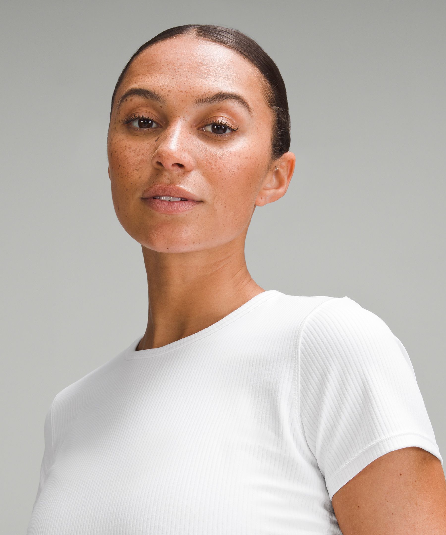 Shop Lululemon All It Takes Ribbed Nulu T-shirt