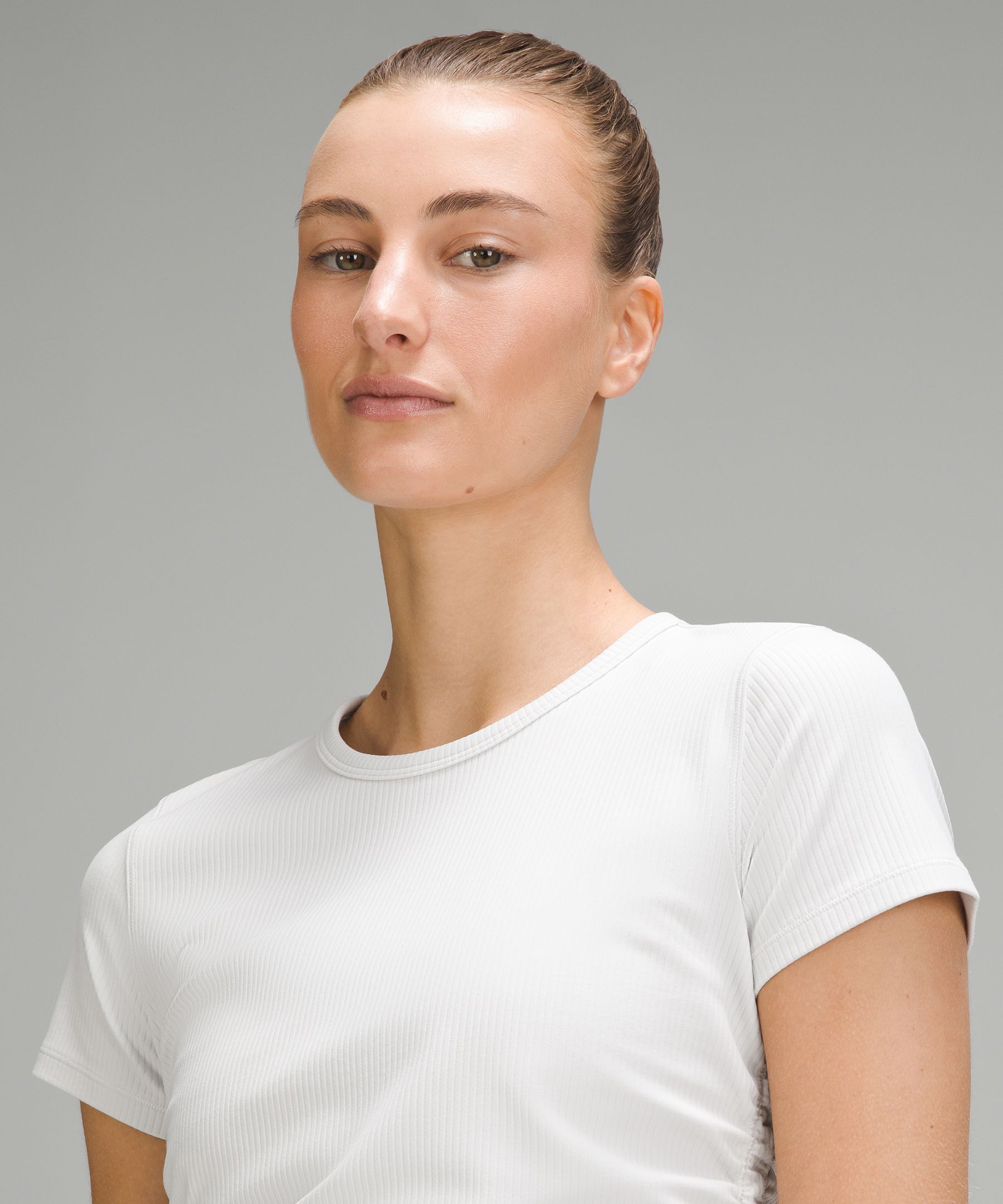 Shop Lululemon All It Takes Ribbed Nulu T-shirt