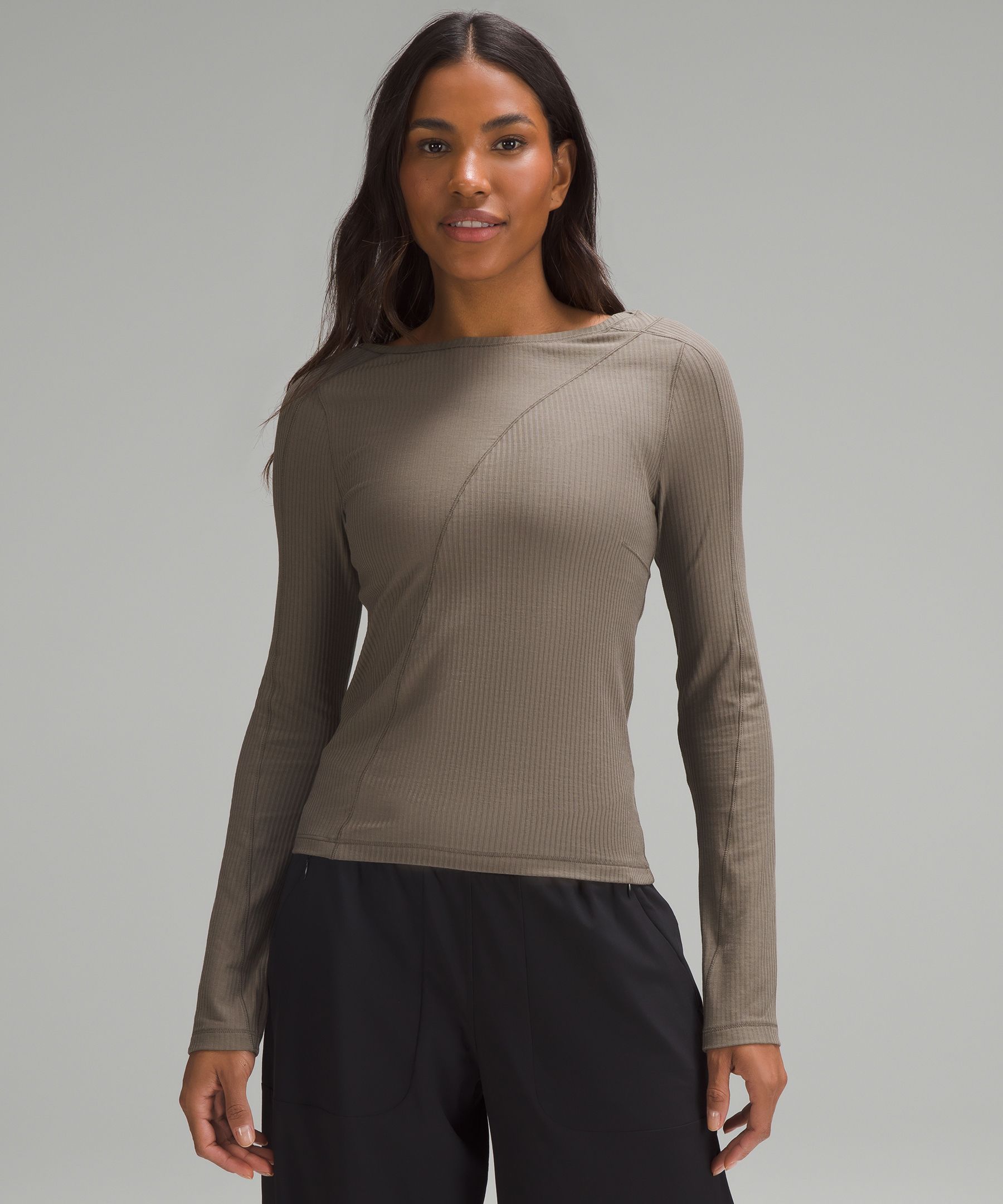 Lululemon Align™ Asymmetrical Long-Sleeve Shirt, Women's Long Sleeve  Shirts
