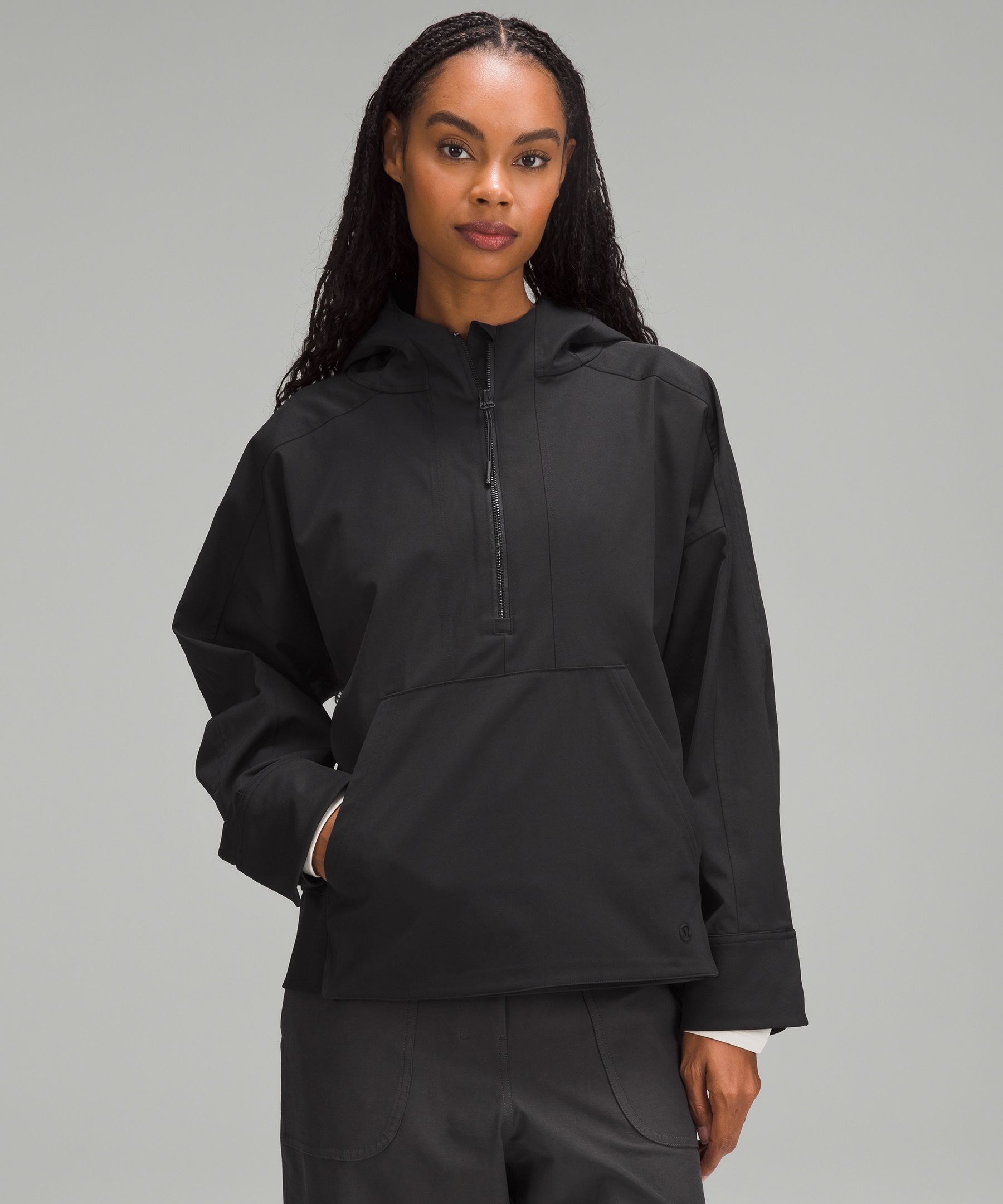 Water Repellent Hooded Anorak Coats Jackets Lululemon FR