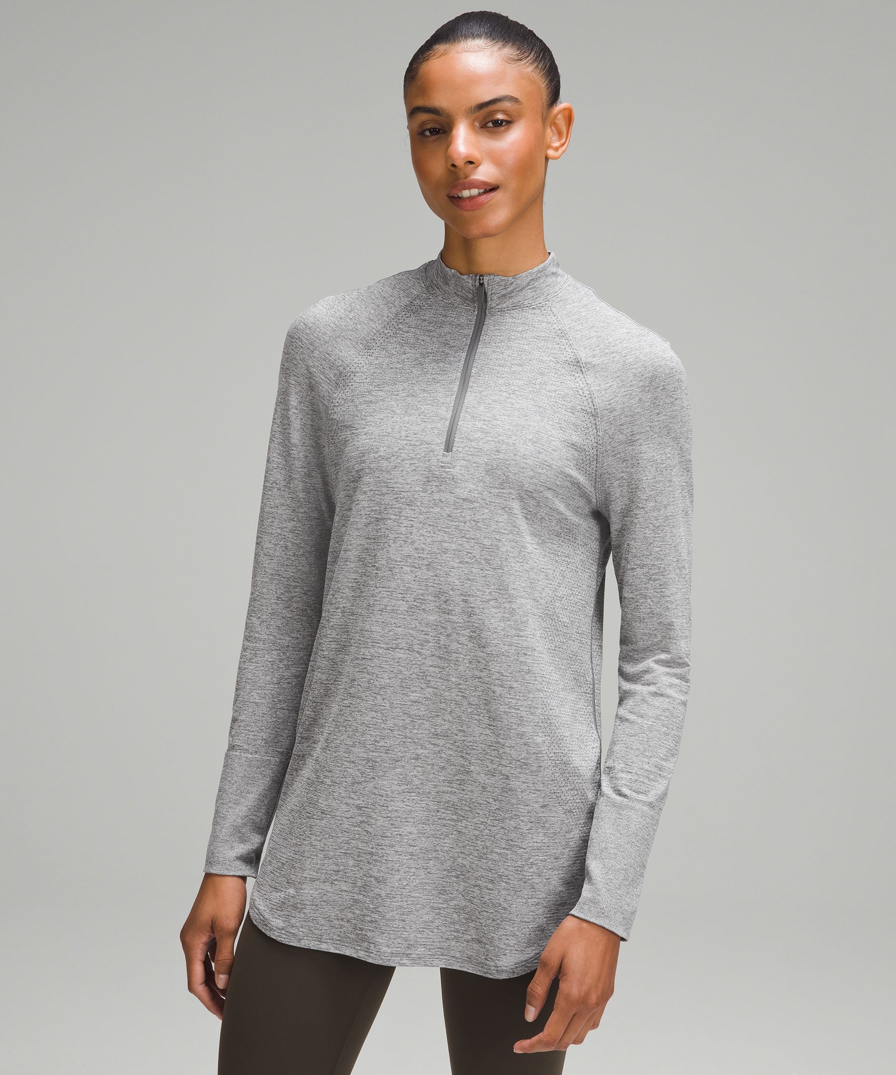 Lululemon Swiftly Relaxed Long-Length Half Zip