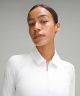 Half-Zip Long-Sleeve Polo Shirt