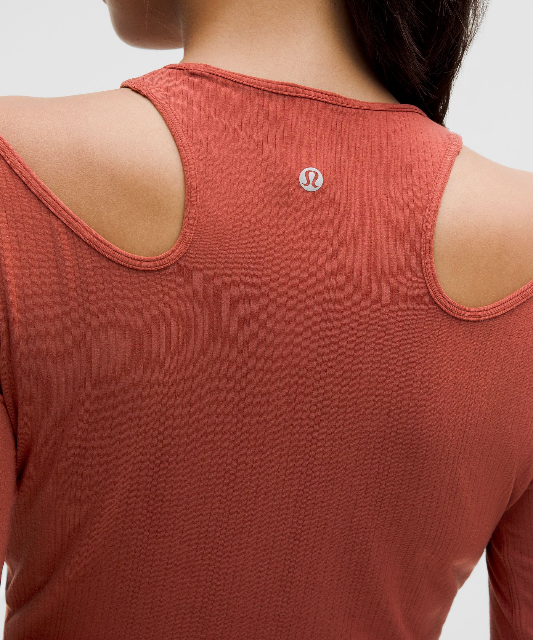 Lululemon Shoulder Cut-out Yoga Long-sleeve Shirt