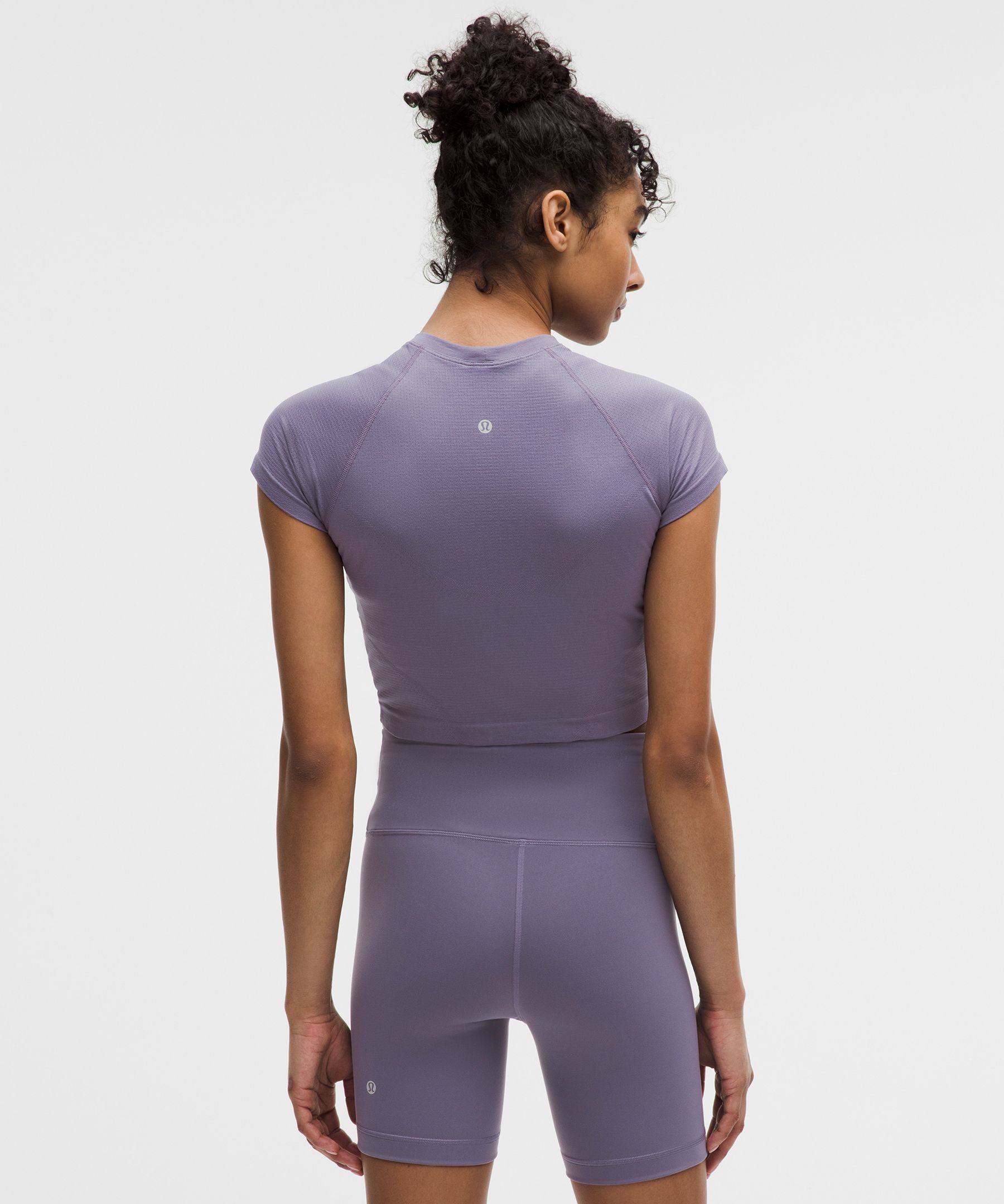 Swiftly Tech Cropped Short-Sleeve Shirt 2.0