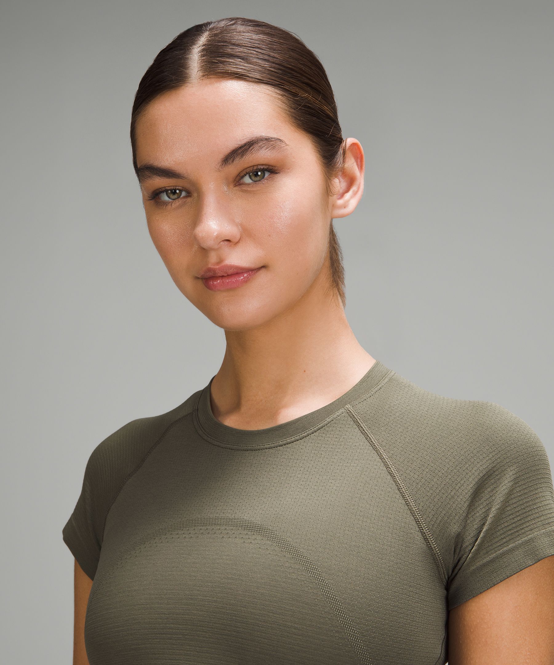 Lululemon athletica Swiftly Tech Cropped Short-Sleeve Shirt 2.0, Women's  Short Sleeve Shirts & Tee's