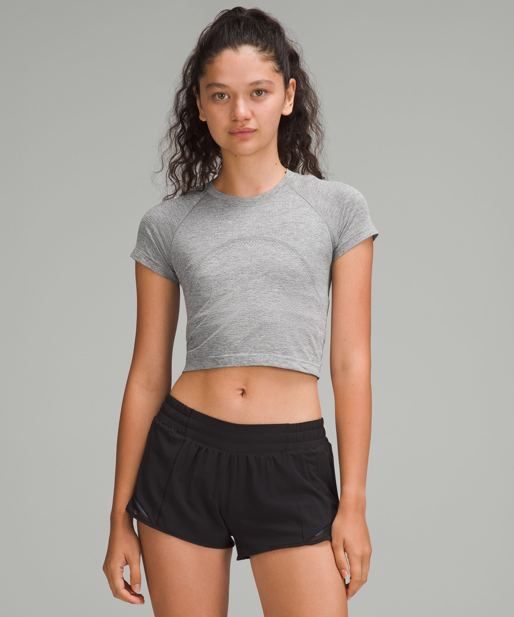 Swiftly Tech Cropped Short-sleeve Shirt 2.0